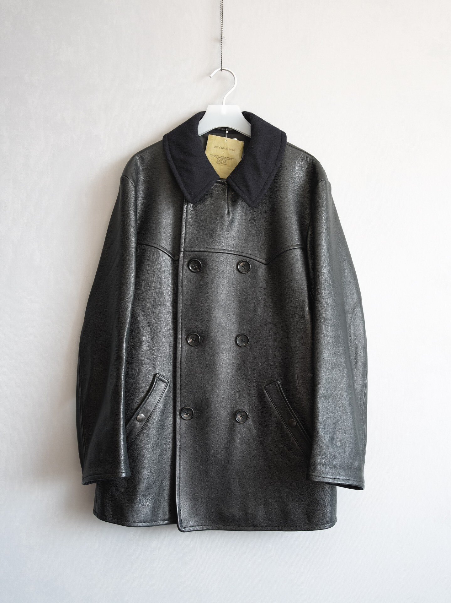 Yohji Yamamoto 22AW Double-Breasted Cowhide Jacket