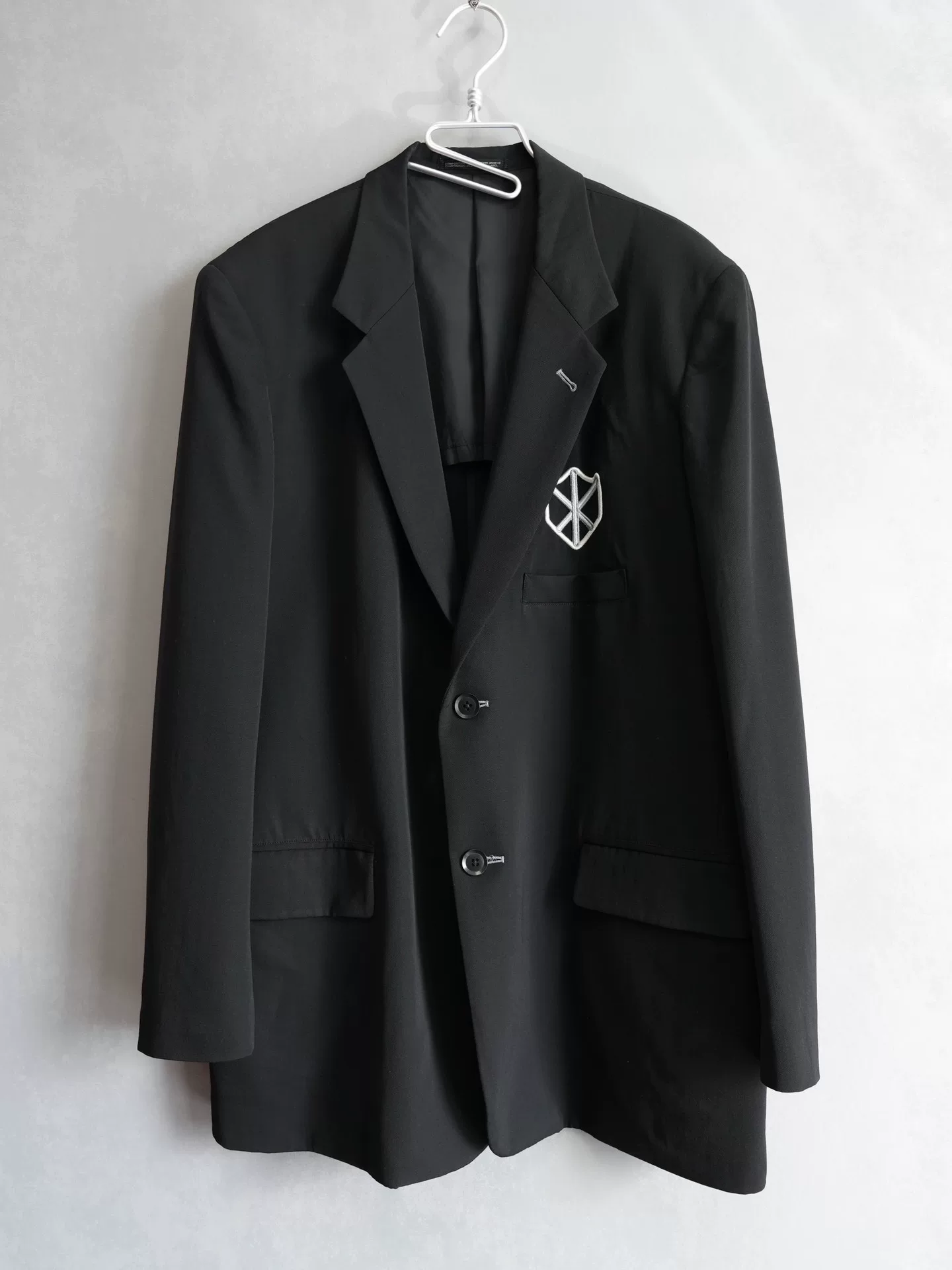 Yohji Yamamoto 03SS Embroidered Wool Jacket