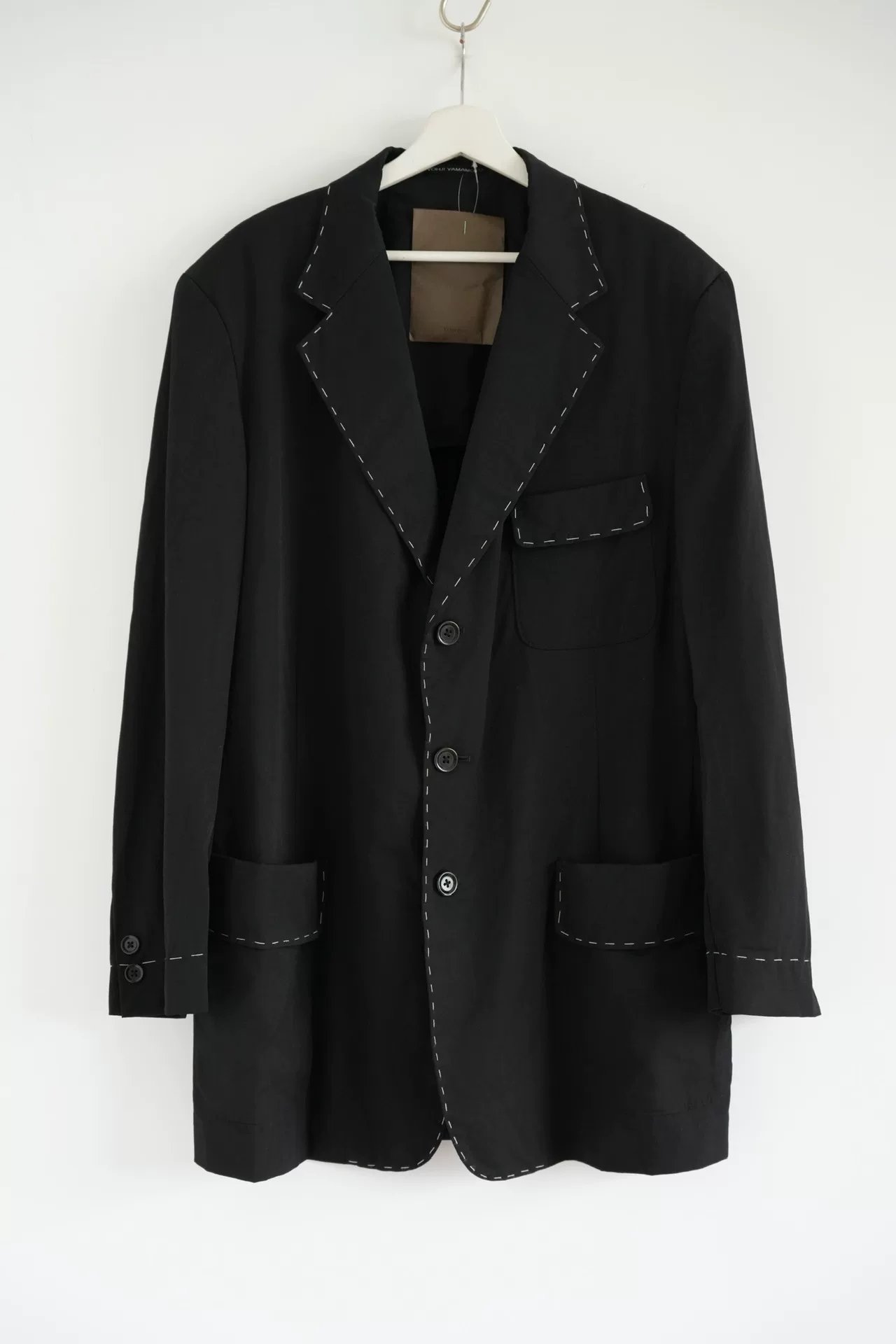 Yohji Yamamoto 2003 AW Hand-Stitched Blazer