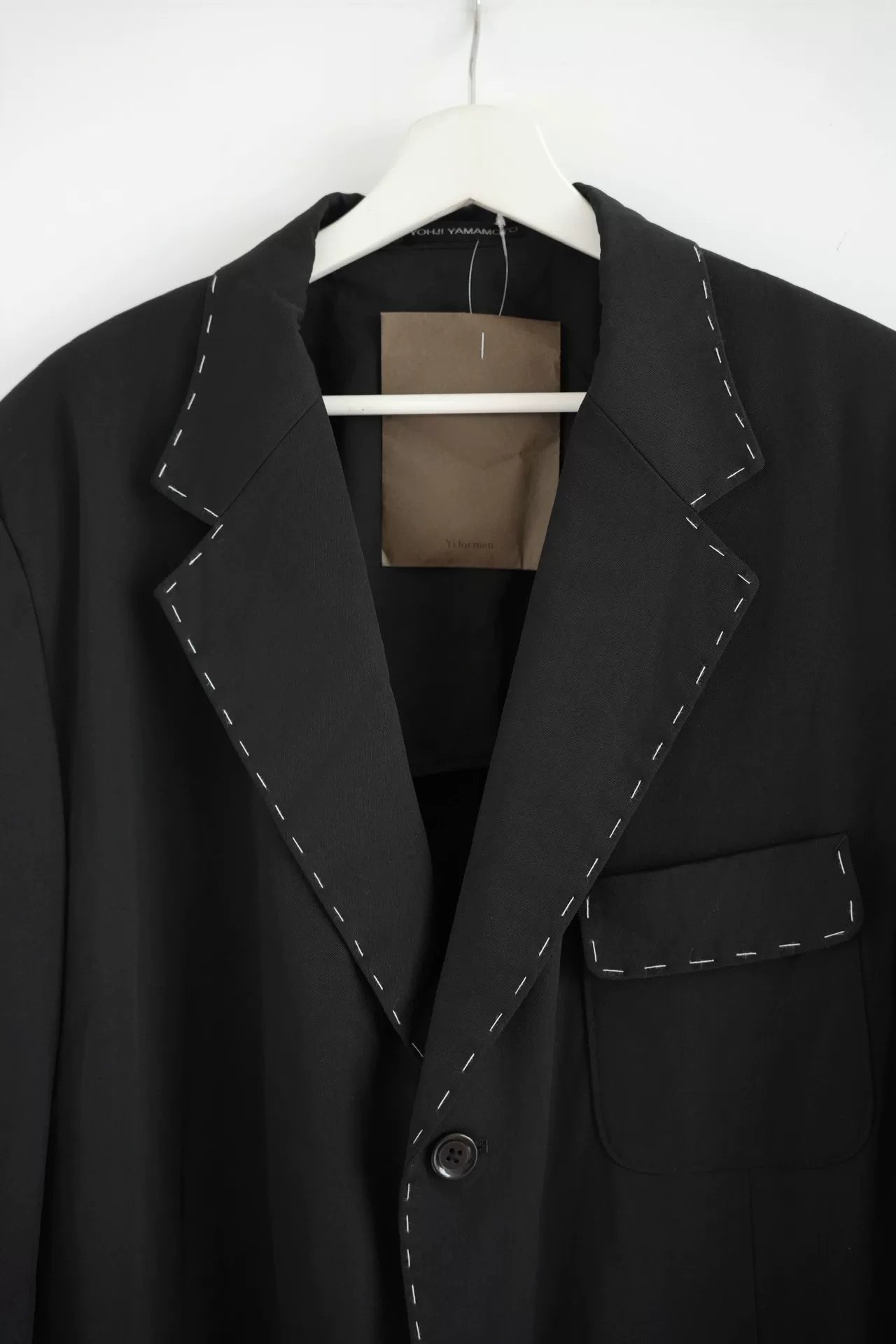 Yohji Yamamoto 2003 AW Hand-Stitched Blazer — back