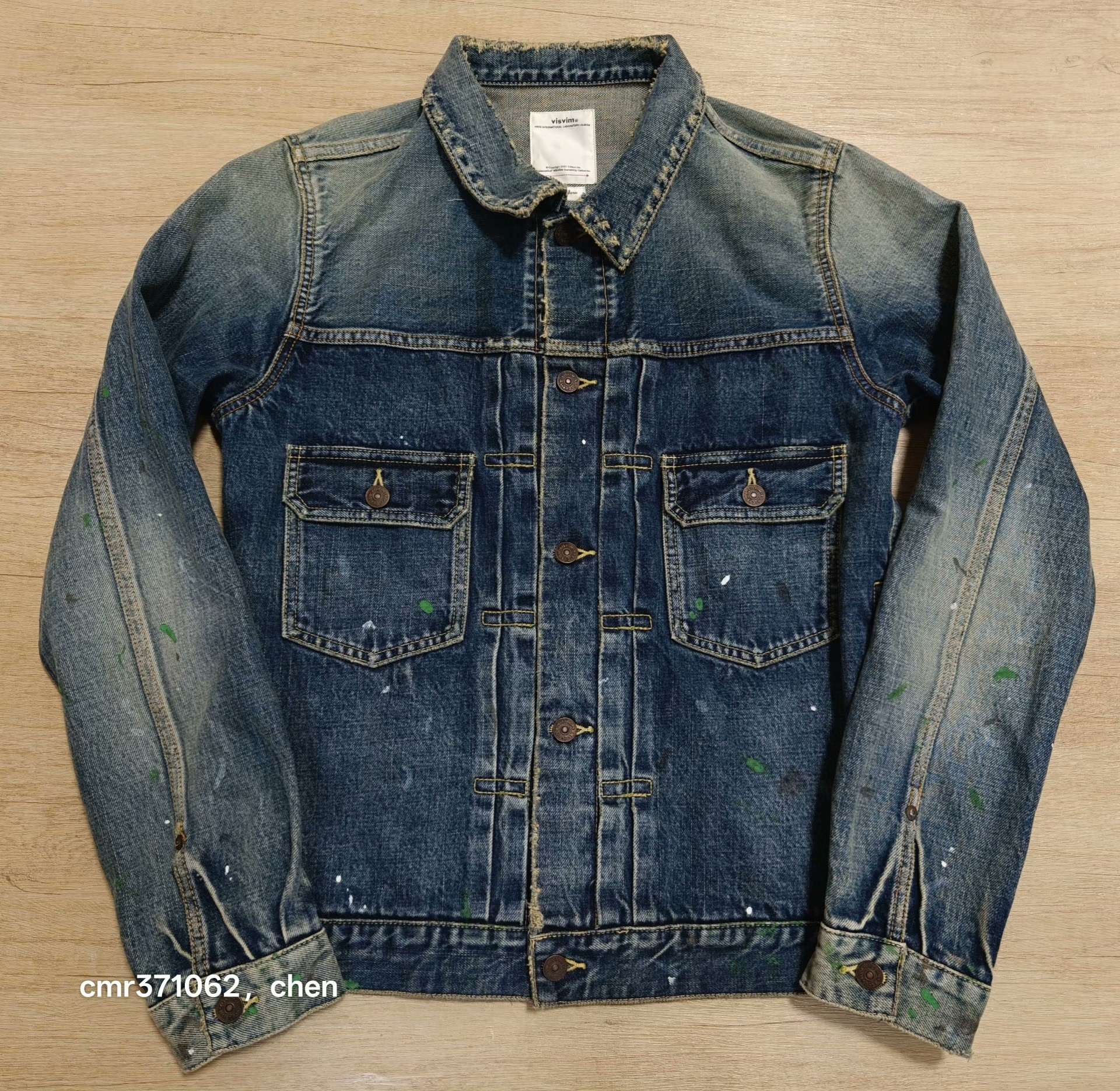 visvim 19ss 101 Jkt DMGD-1002