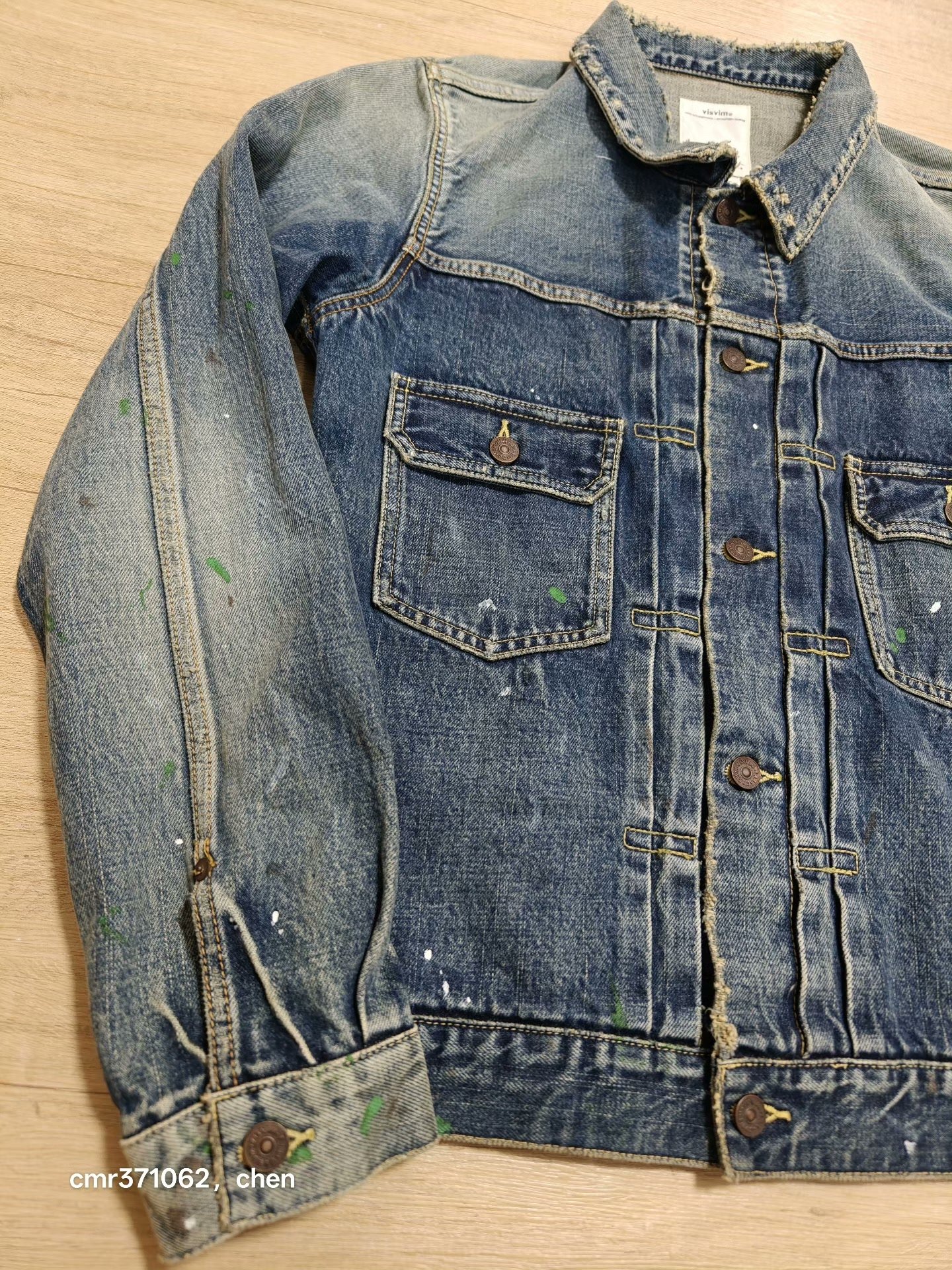 visvim 19ss 101 Jkt DMGD-1002 — front