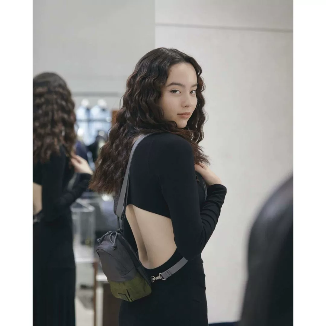 Porter Sacai Small Backpack Shoulder Bag