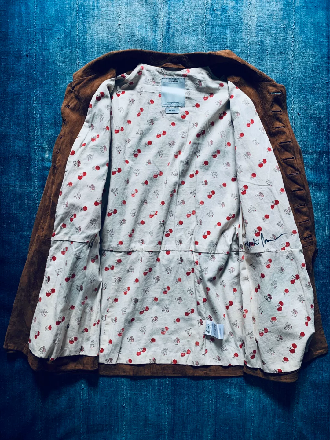 Visvim Ponderosa Limited Lambskin Jacket — detail