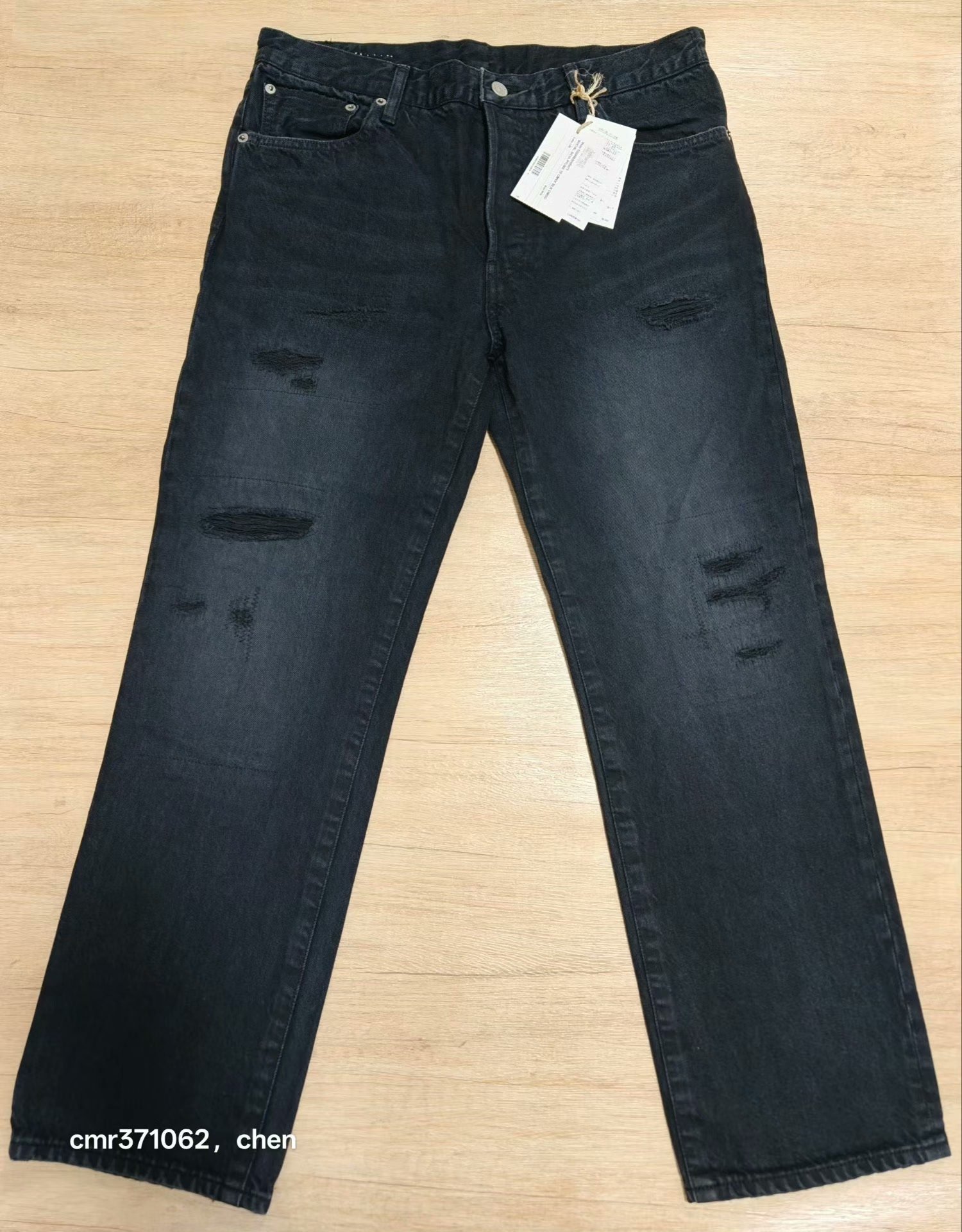 visvim 24 ICT SS 10 CMYK Black Jeans