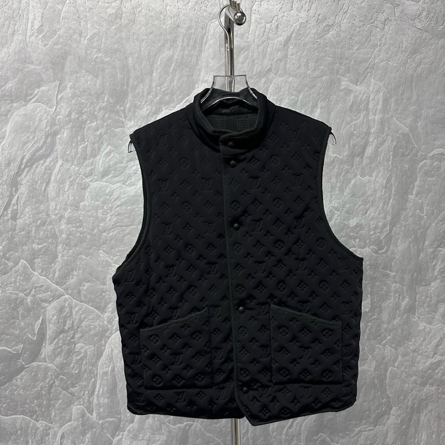 Louis Vuitton FW25 Checkered Padded Vest