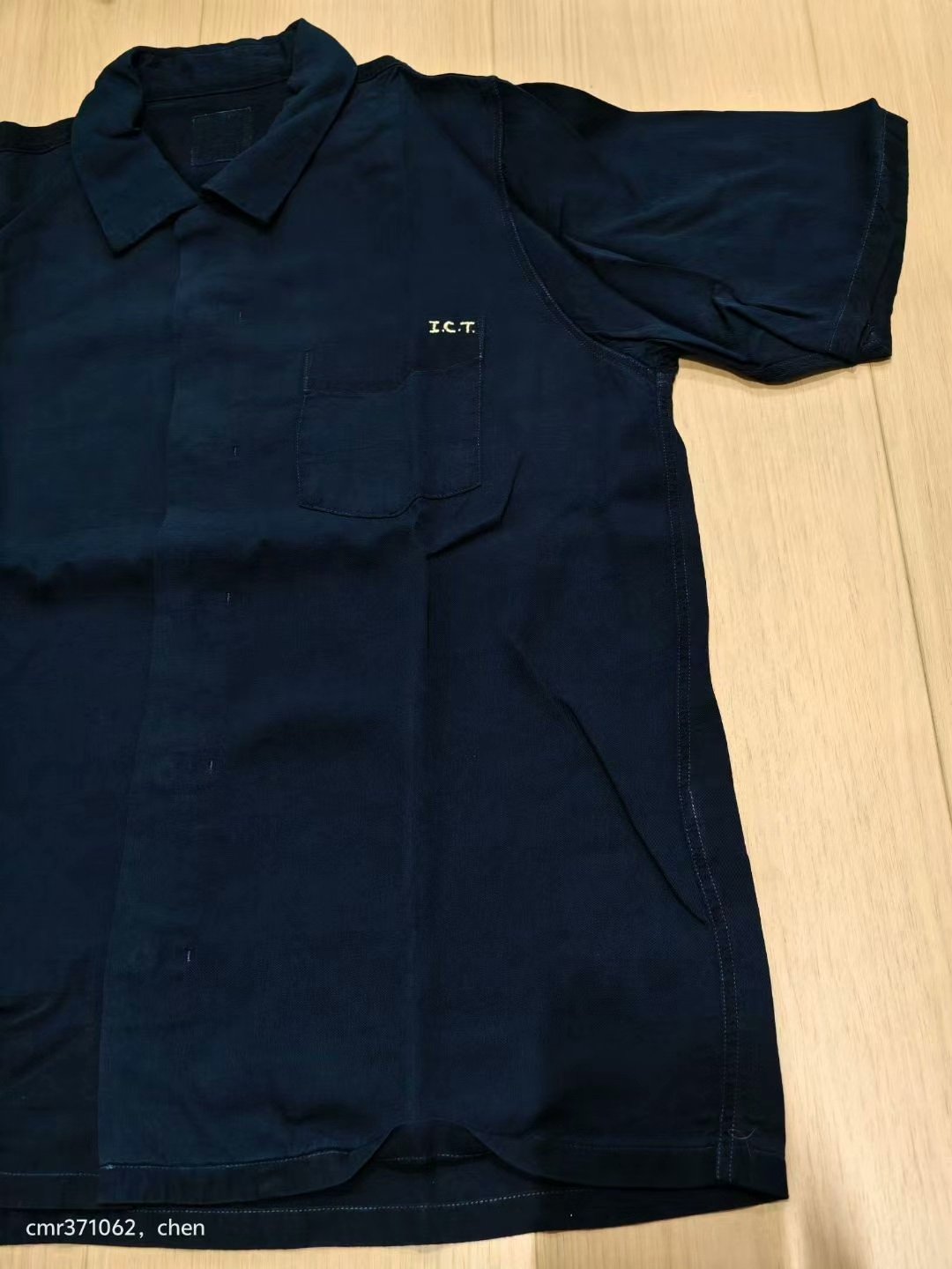 visvim 20ss ICT Free Edge Shirt — detail