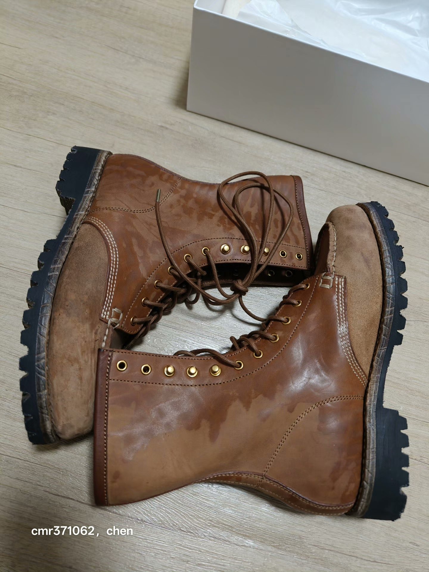 VISVIM 26SS SCOUT MOC BOOTS — detail