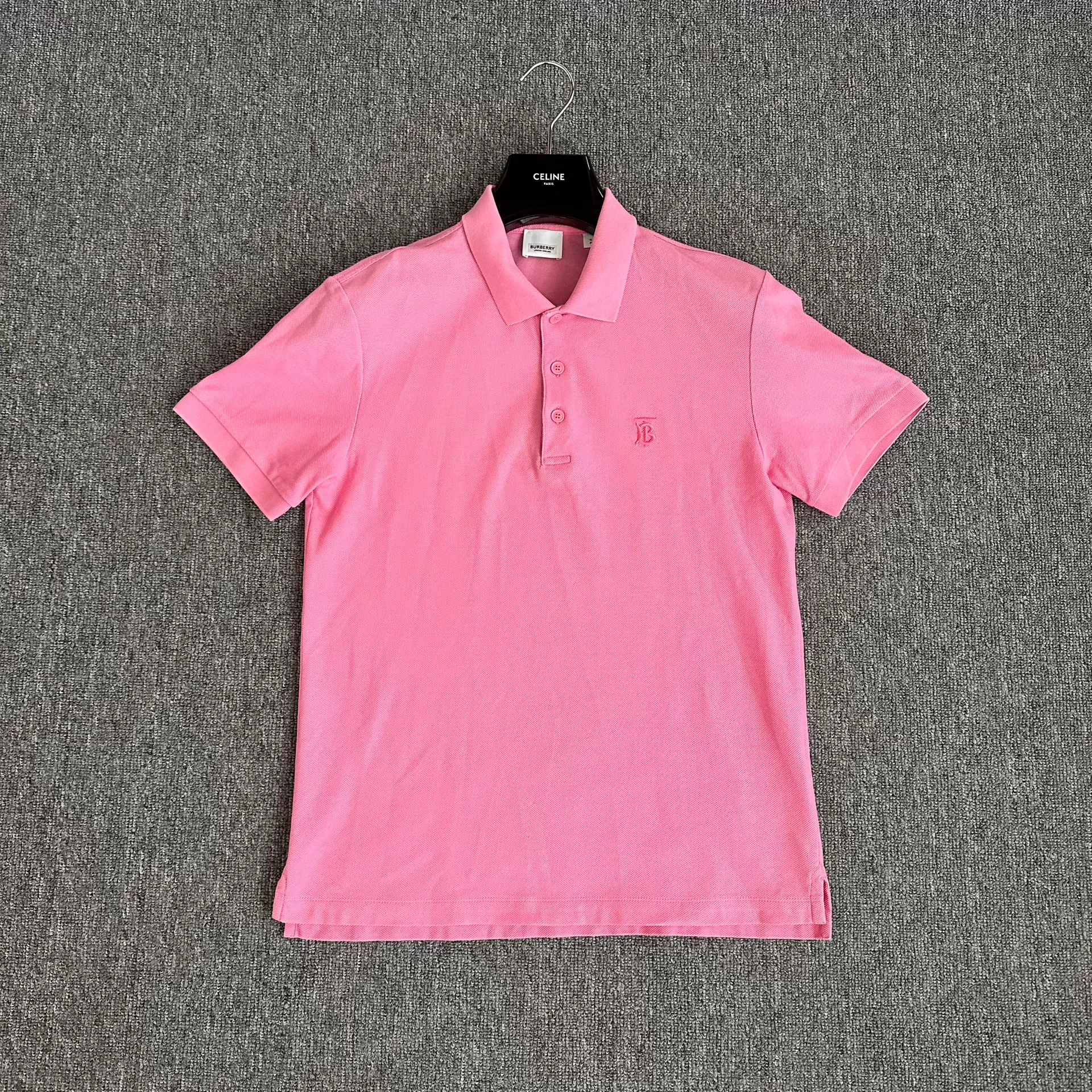 Burberry TB Embroidery Short-Sleeve Polo