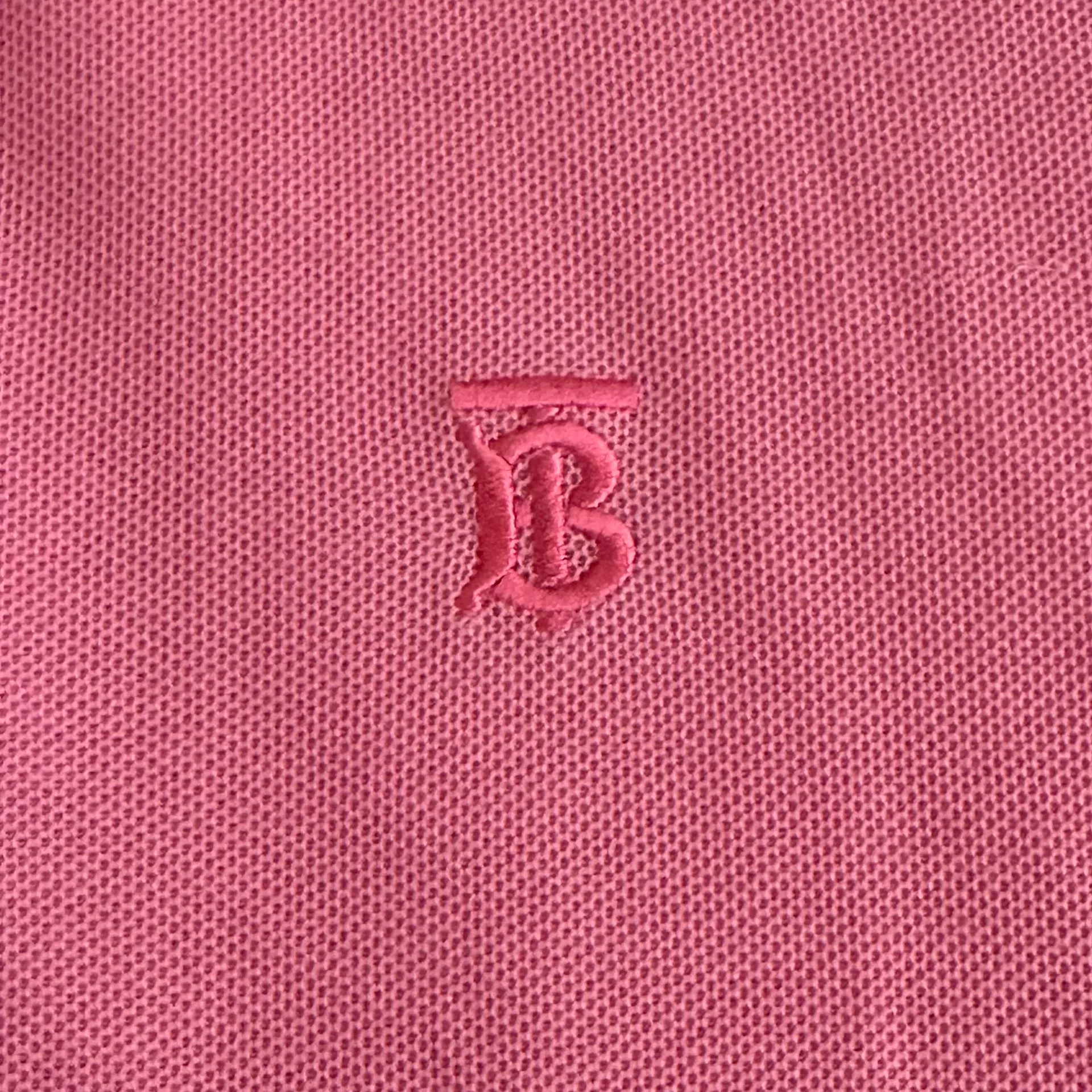 Burberry TB Embroidery Short-Sleeve Polo — front