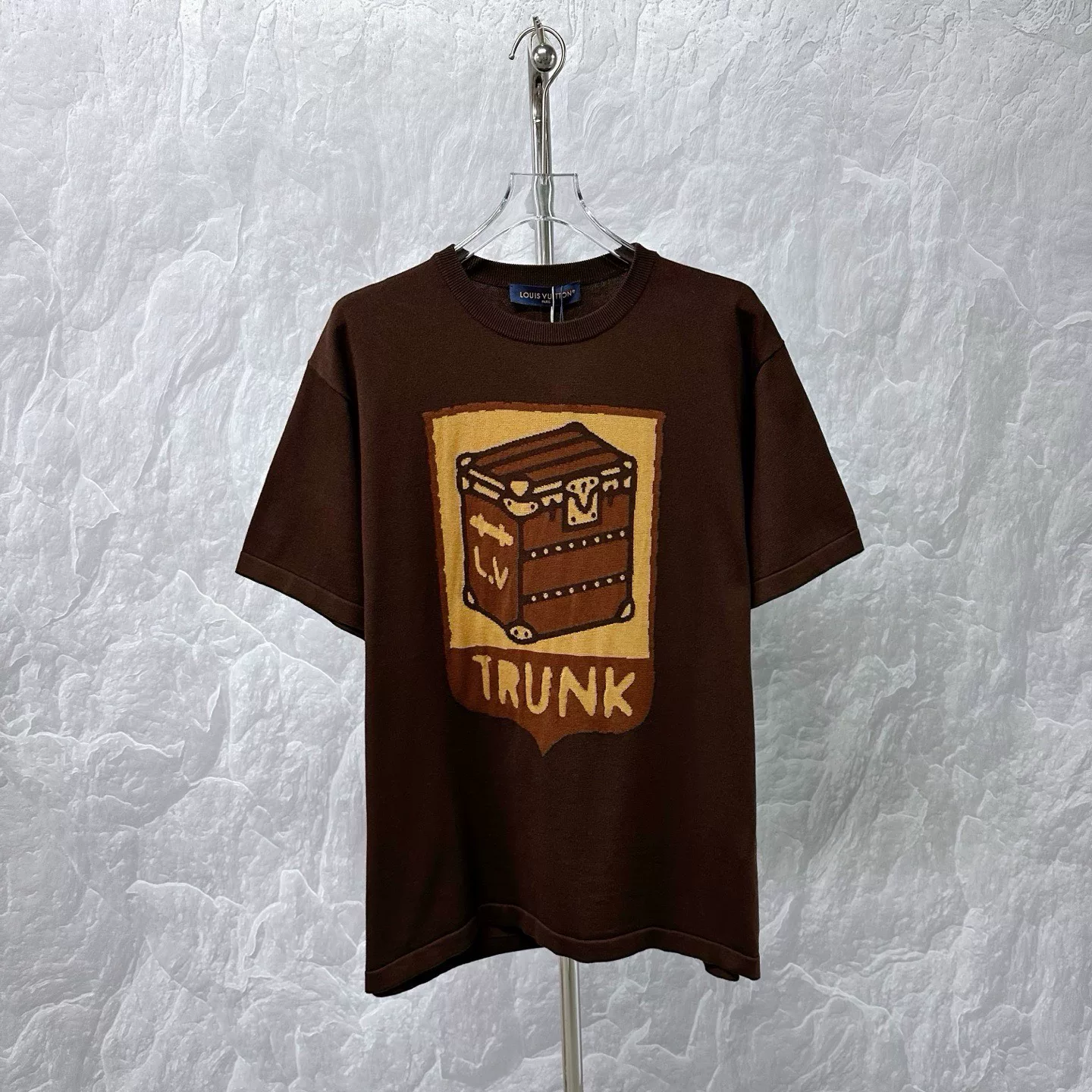 Louis Vuitton SS24 Pharrell Trunk Knit Tee — front