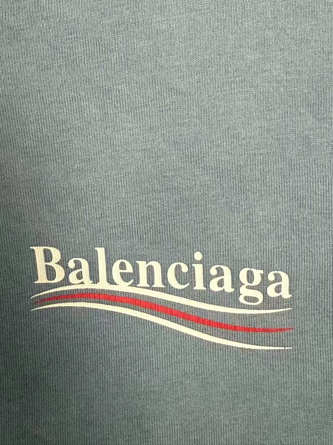 Balenciaga Coke Print Crewneck Short-Sleeve T-Shirt — detail