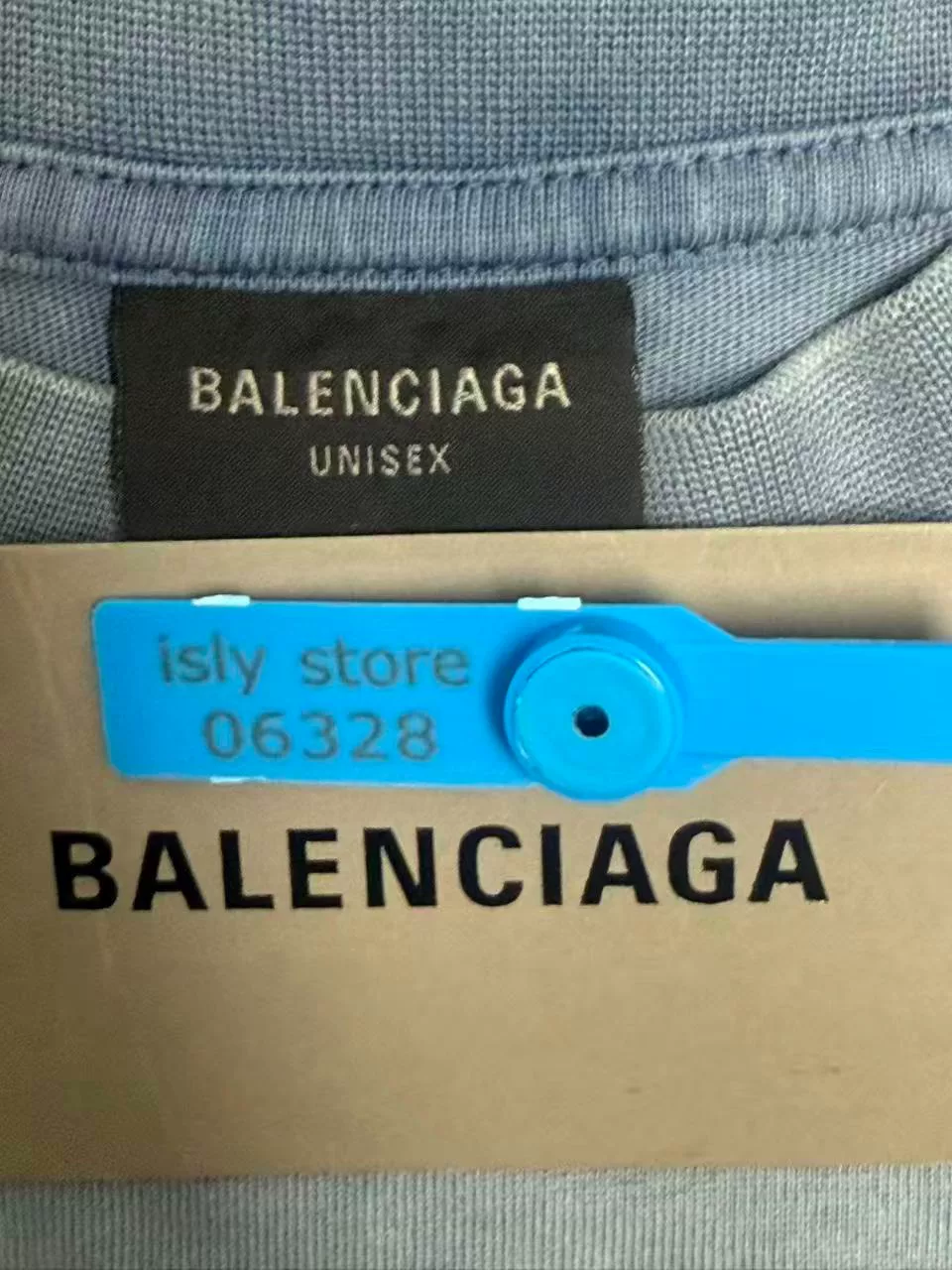 Balenciaga Coke Print Crewneck Short-Sleeve T-Shirt — back
