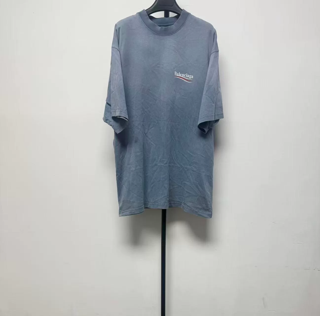 Balenciaga Coke Print Crewneck Short-Sleeve T-Shirt