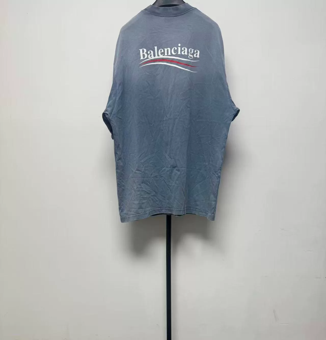 Balenciaga Coke Print Crewneck Short-Sleeve T-Shirt — front