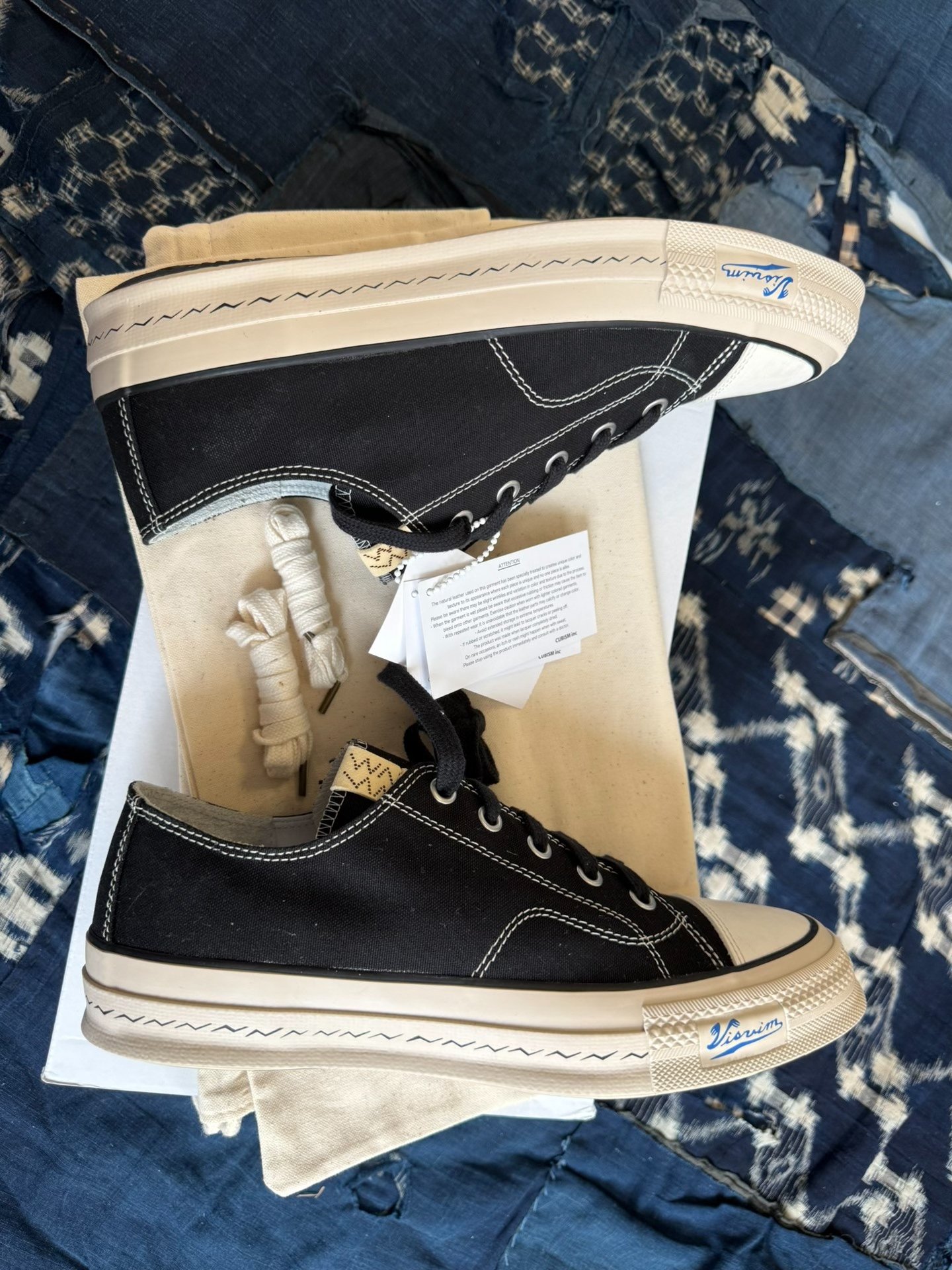 VISVIM 25SS SKAGWAY L.T.LO Canvas Shoes — detail