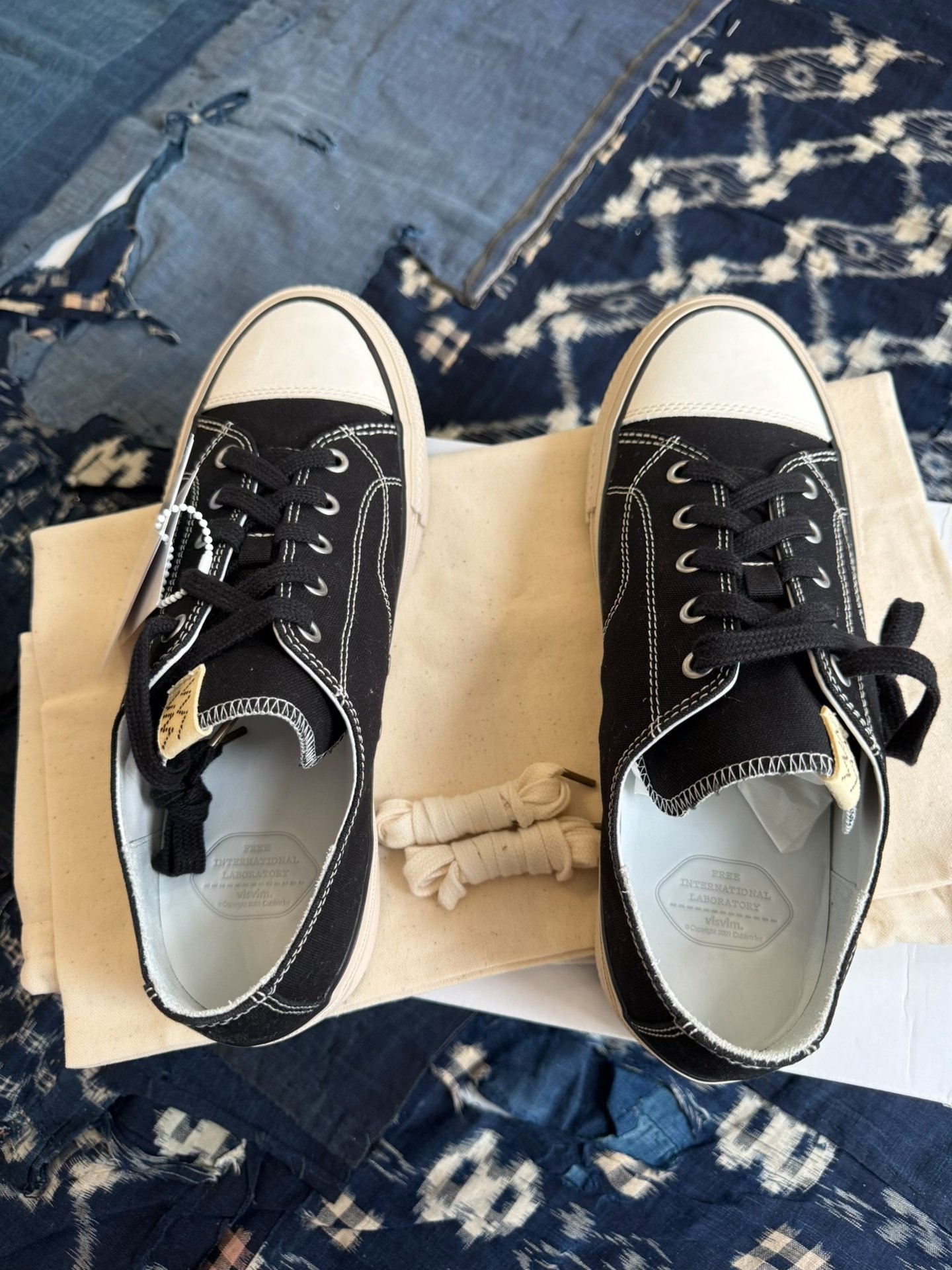VISVIM 25SS SKAGWAY L.T.LO Canvas Shoes — label