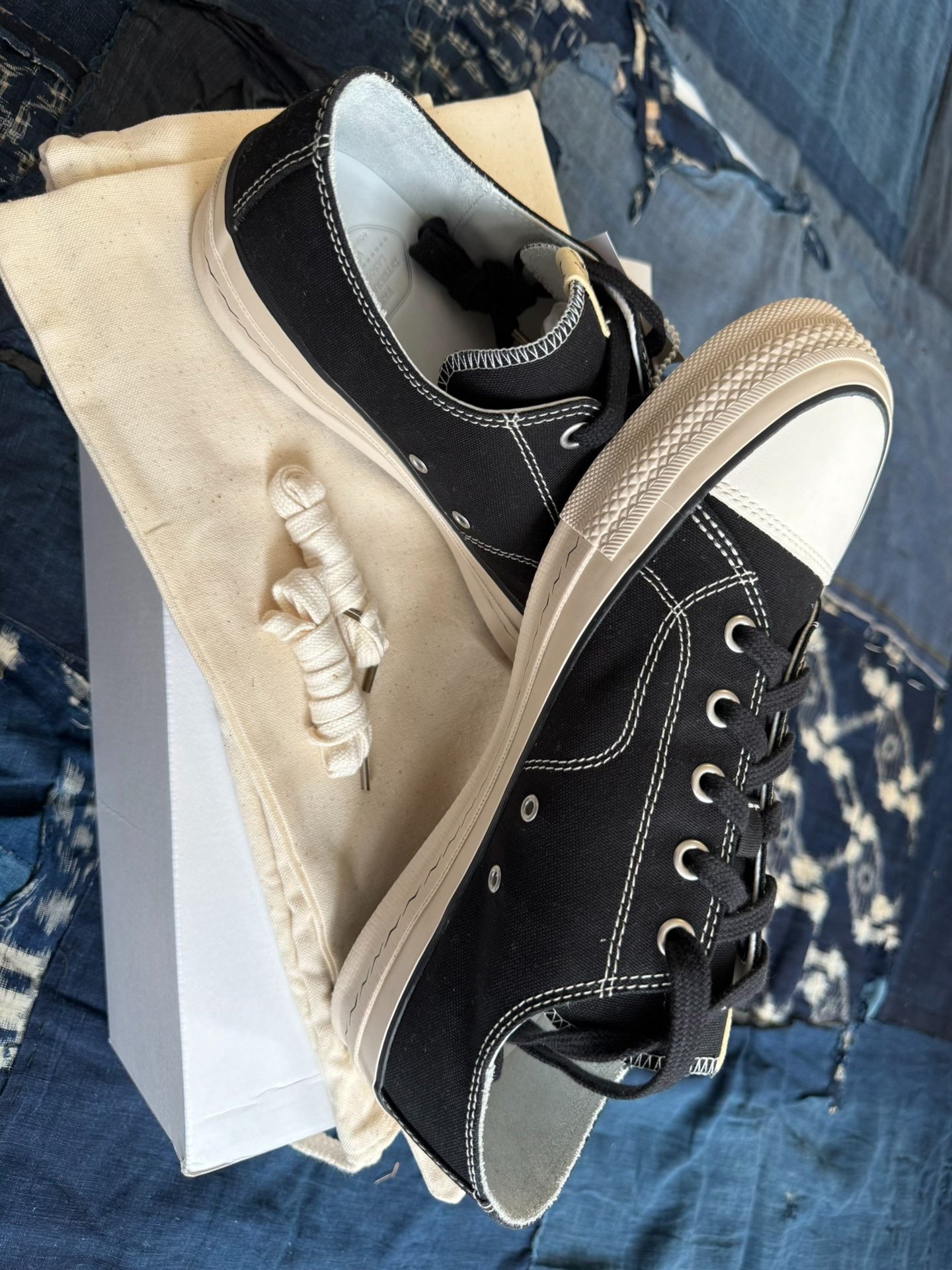VISVIM 25SS SKAGWAY L.T.LO Canvas Shoes — front