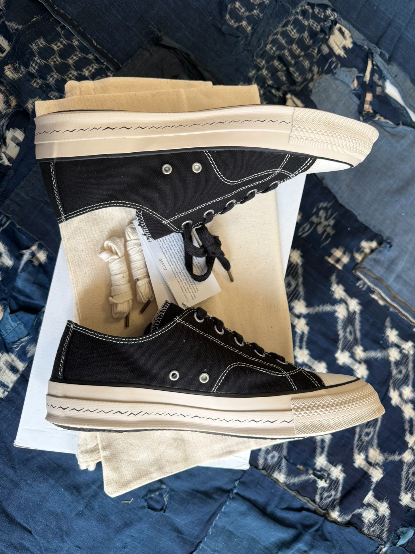VISVIM 25SS SKAGWAY L.T.LO Canvas Shoes — back