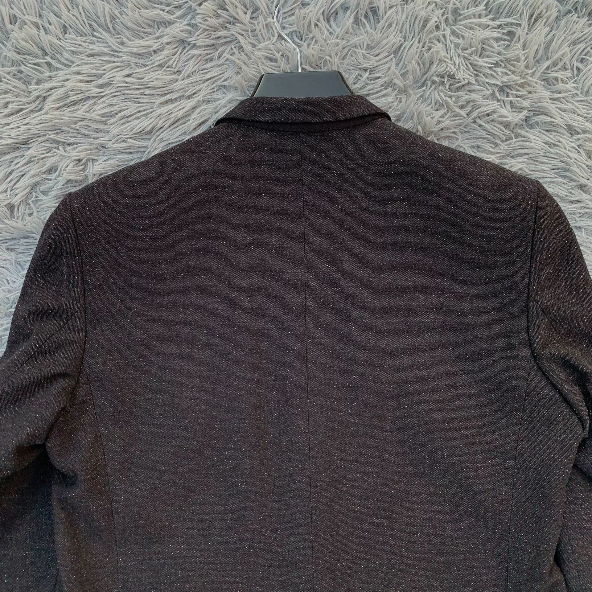 Dior Homme Snowflake Wool Suit — label
