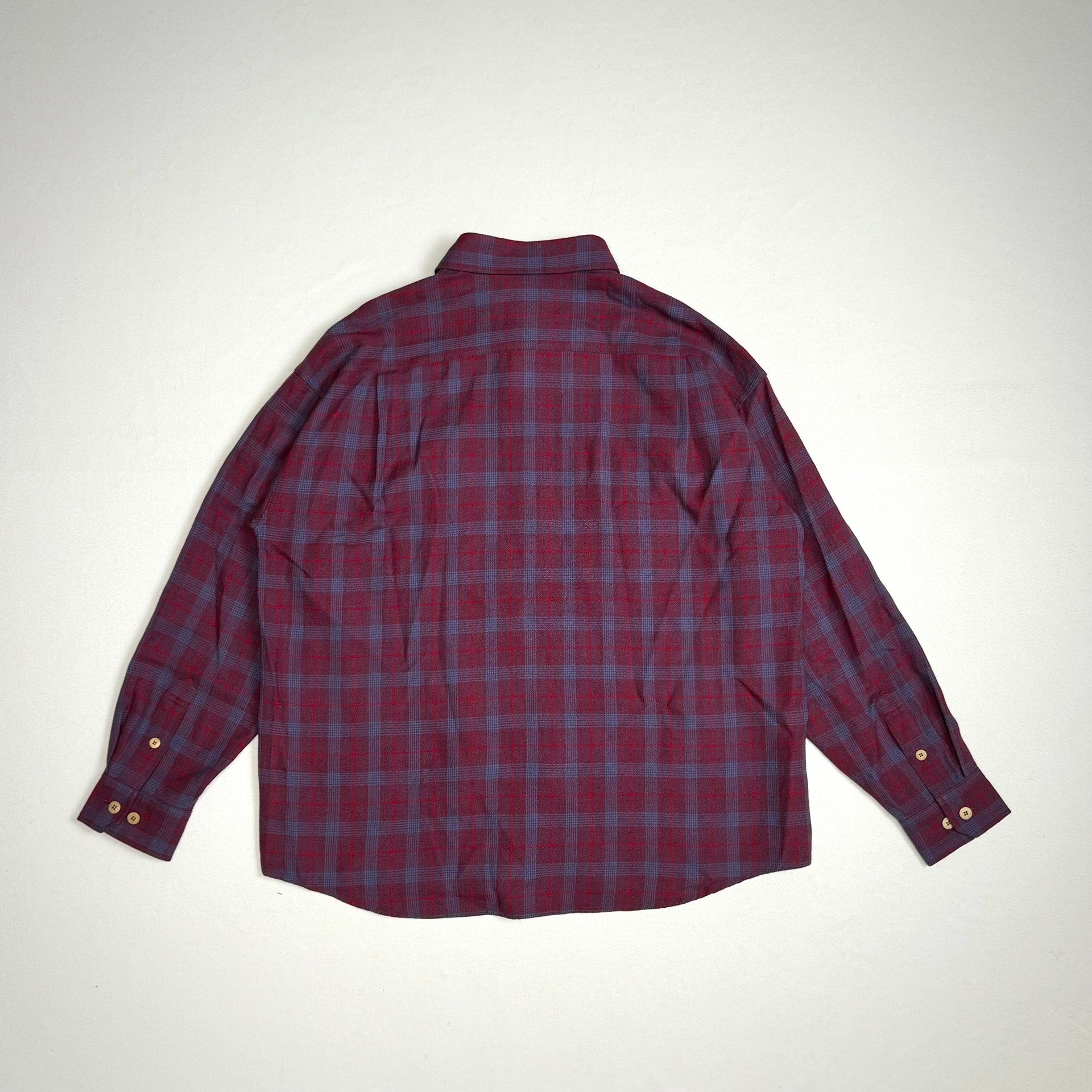 VISVIM 25AW LUMBER CHECK L/S Shirt — front