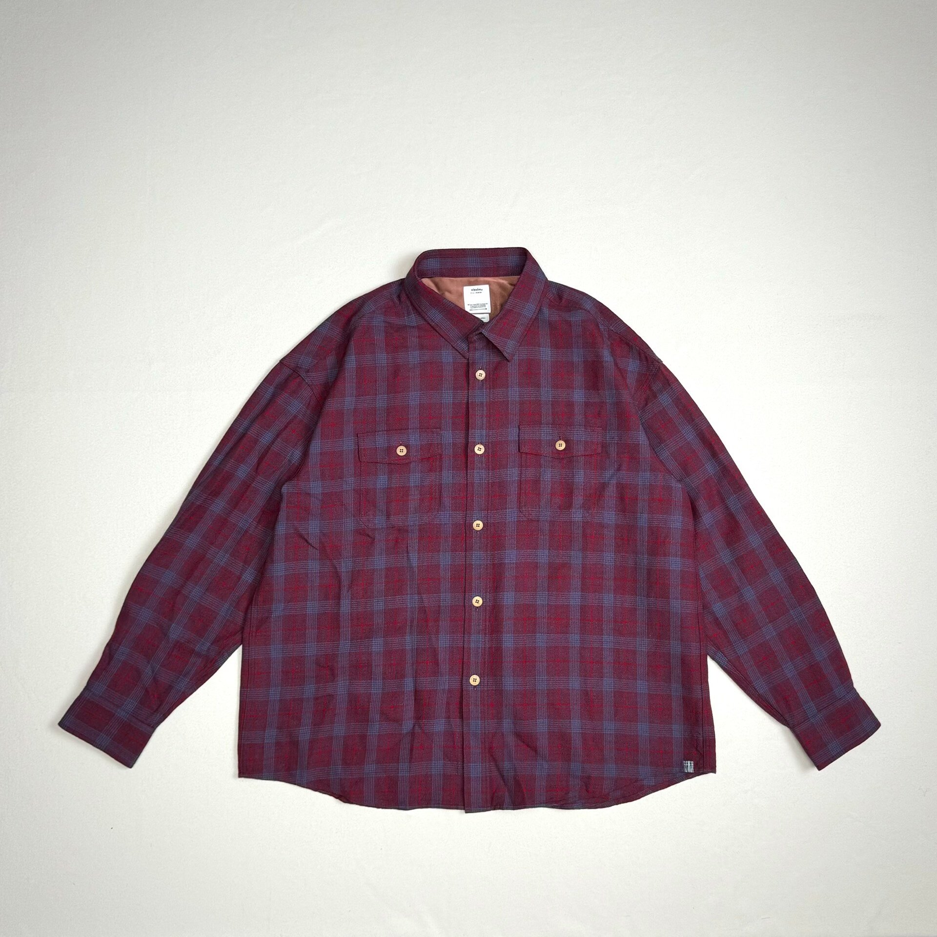 VISVIM 25AW LUMBER CHECK L/S Shirt
