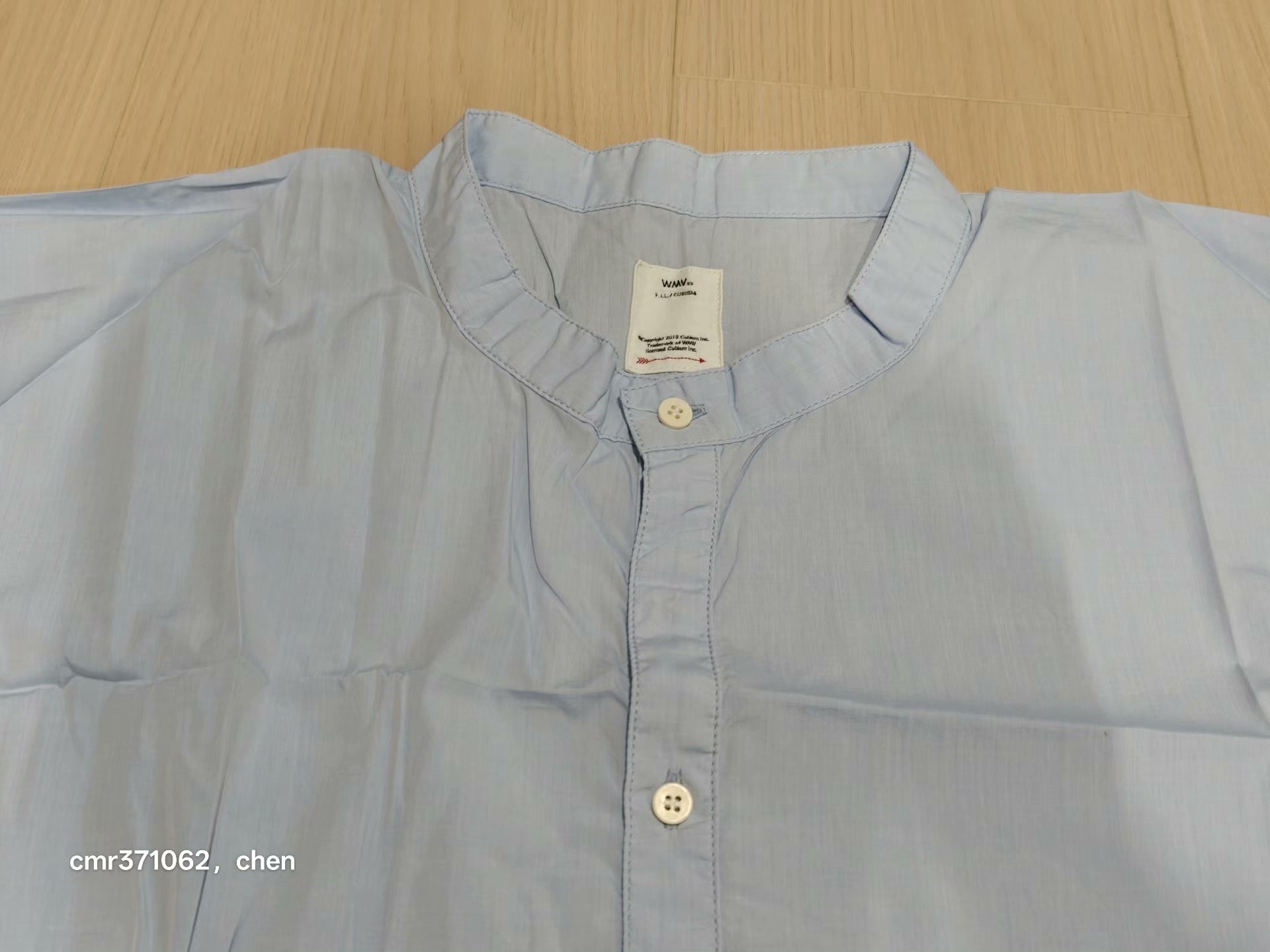 VISVIM 20AW WMV LONG SHIRT OP — front