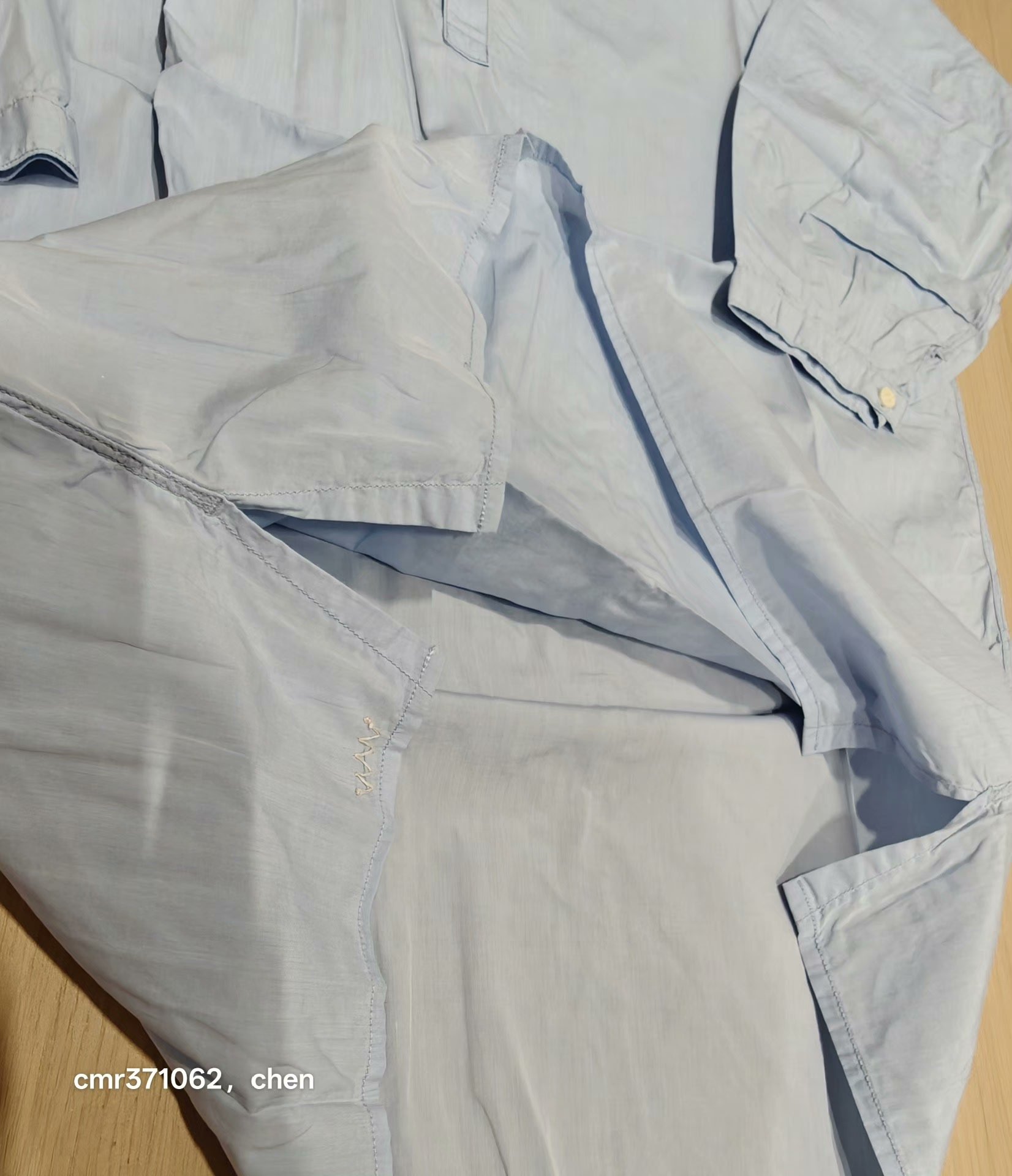 VISVIM 20AW WMV LONG SHIRT OP — back