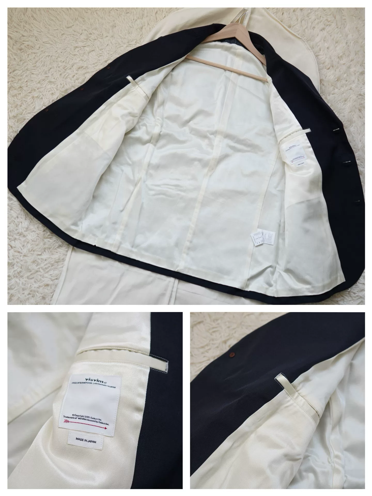 VISVIM 20AW KIVA BLAZER — back