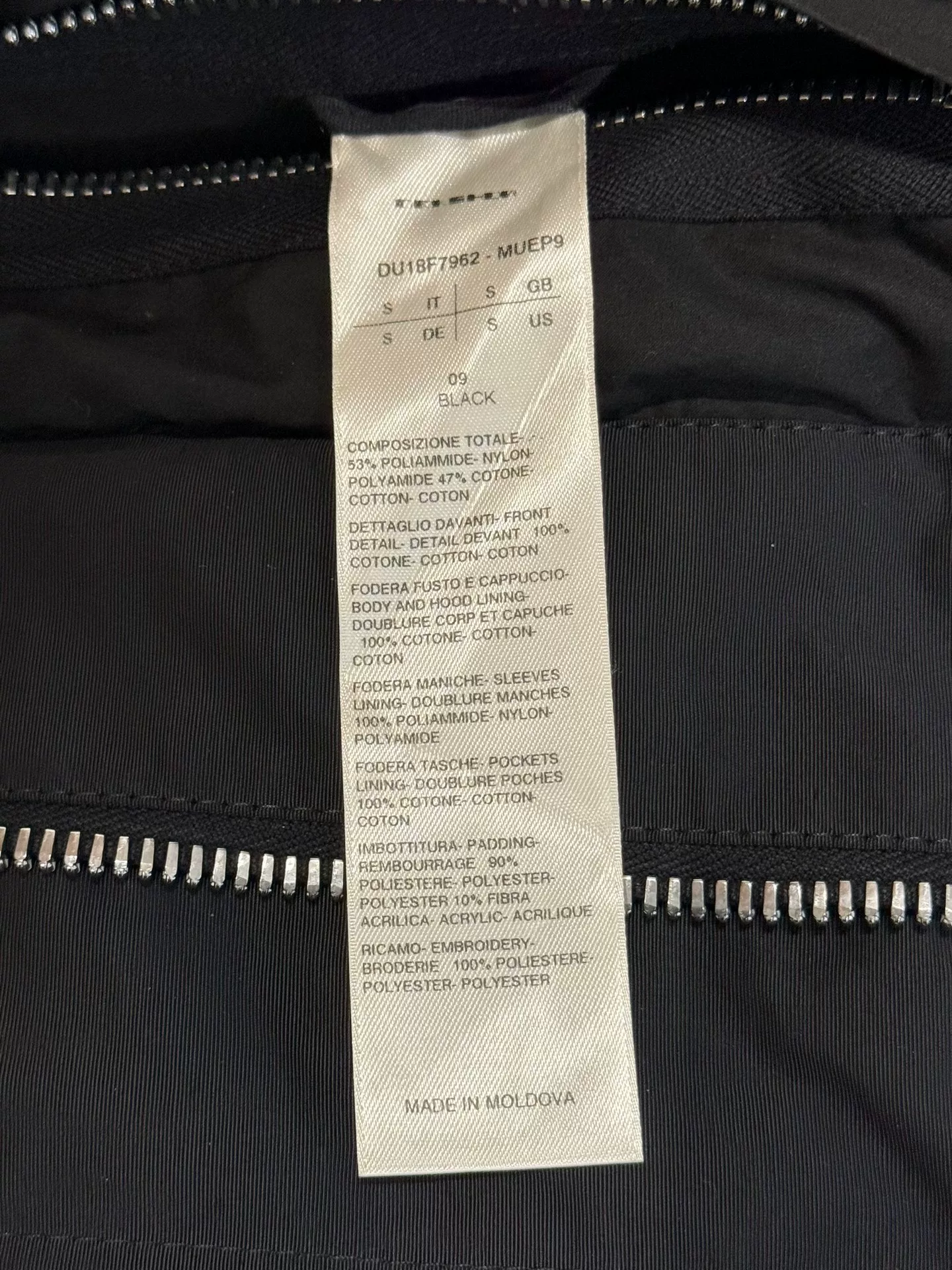 Rick Owens Fishtail Hooded Coat — detail