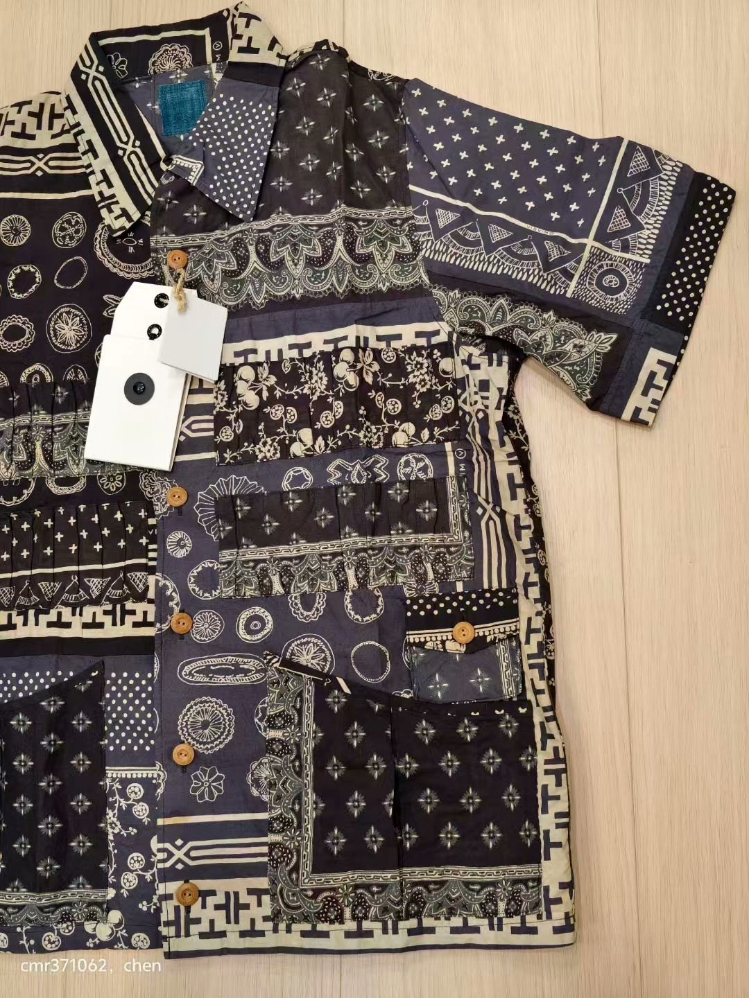 VISVIM 20 ICT KETCHUM SHIRT S/S — back