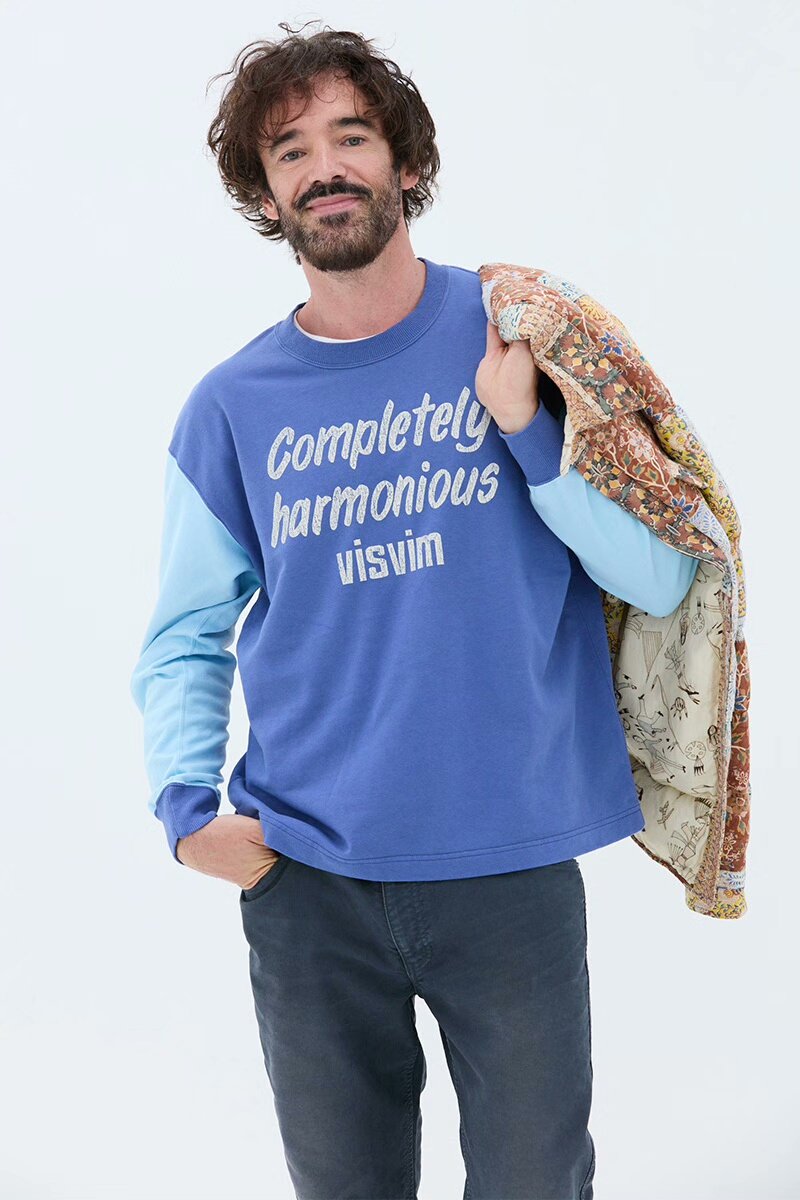 visvim HELLION DOWN JKT Patchwork — label