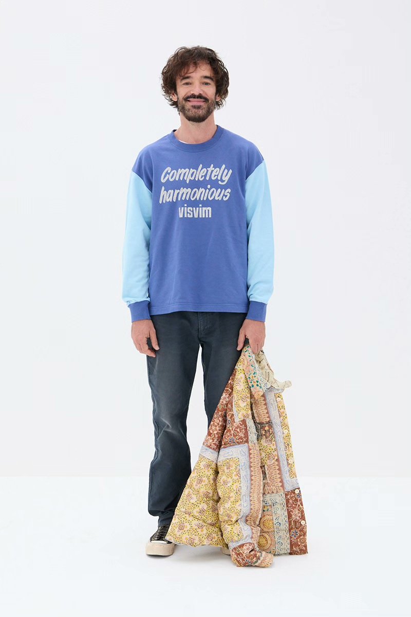 visvim HELLION DOWN JKT Patchwork — back