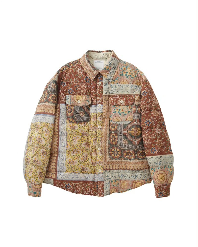 visvim HELLION DOWN JKT Patchwork