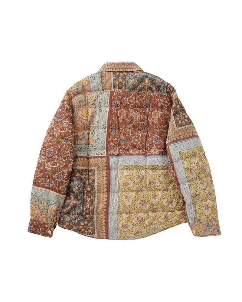 visvim HELLION DOWN JKT Patchwork — front
