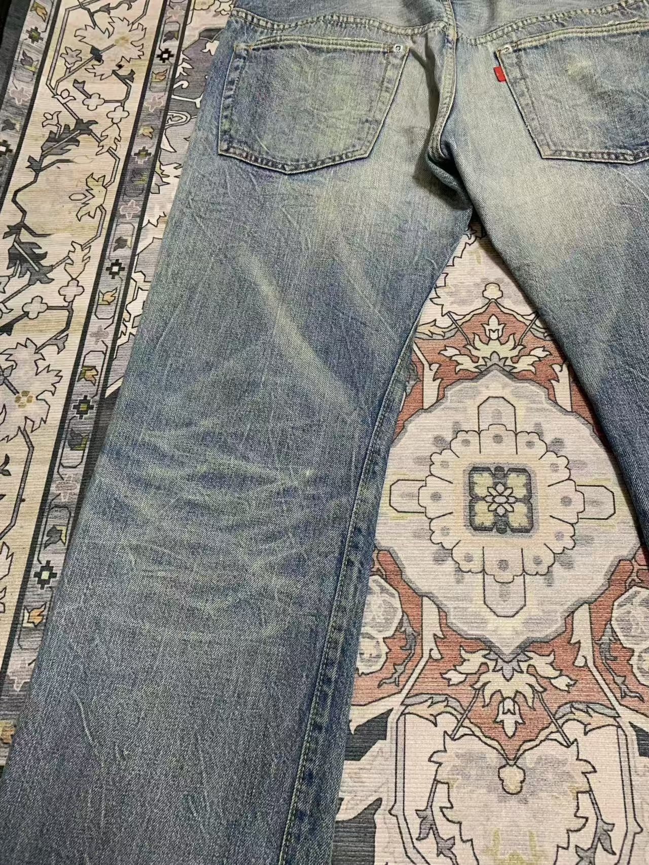 Anachronorm Light Wash Vintage Jeans — back