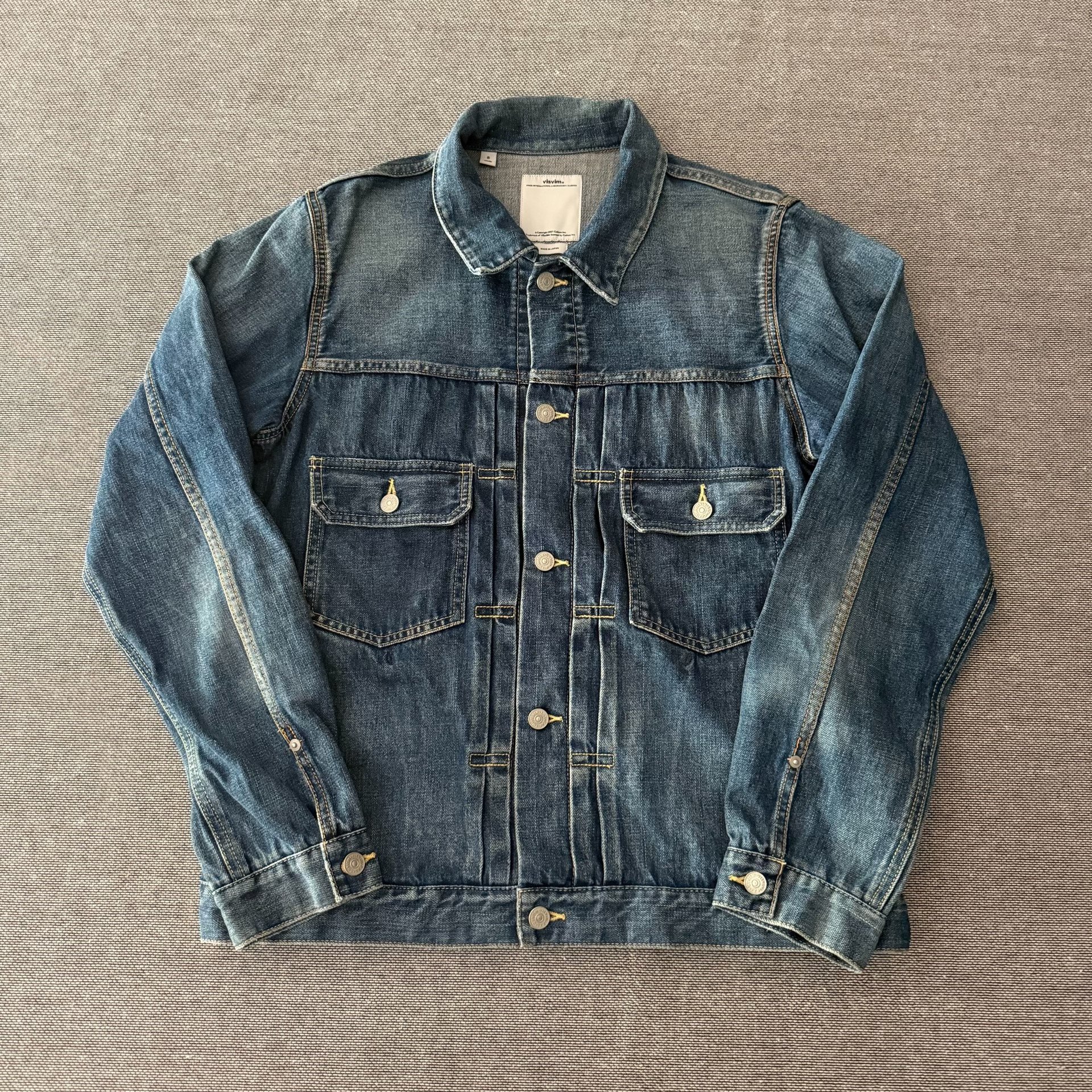 Visvim101 17AW Type 2 Denim Jacket