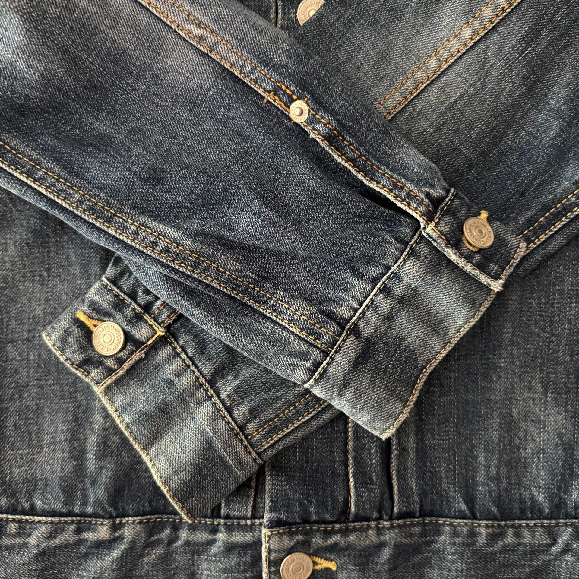 Visvim101 17AW Type 2 Denim Jacket — label