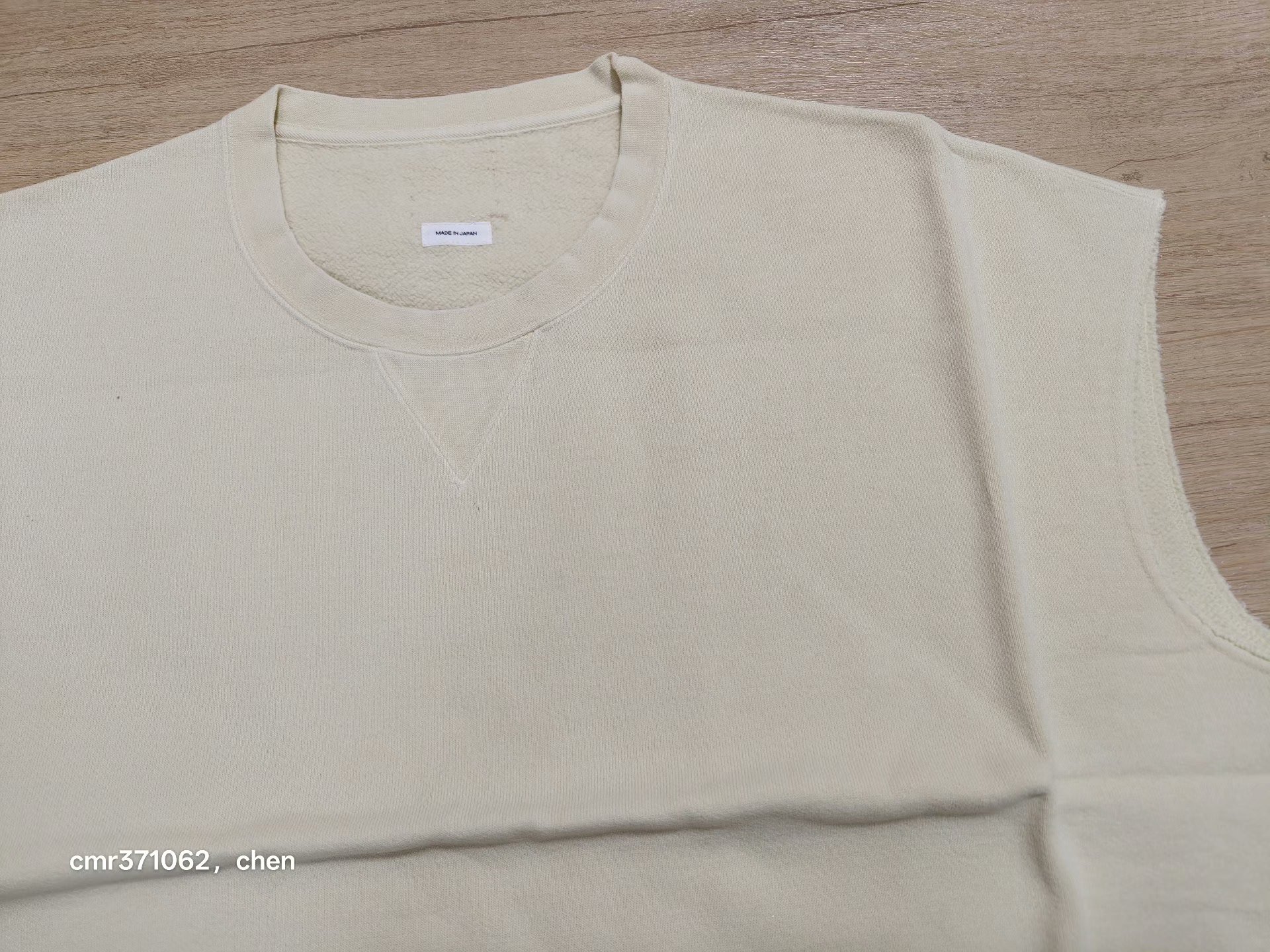 VISVIM 24SS MONDO SWEAT S/L CRASH — front