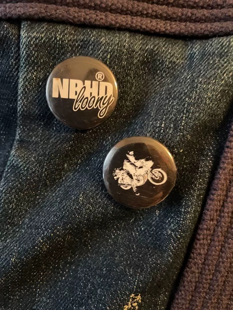 PORTER × NEIGHBOROOD Denim Tote — label