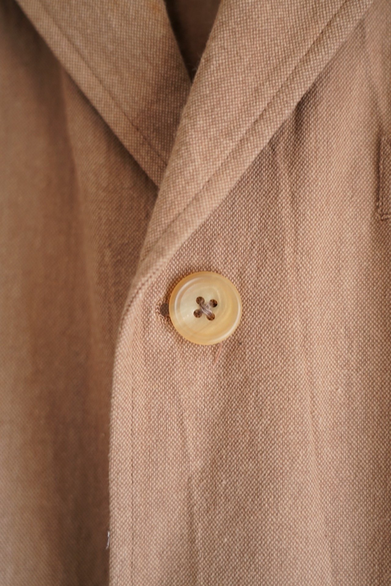 Yohji Yamamoto 01SS Persimmon Dyed Suit — back