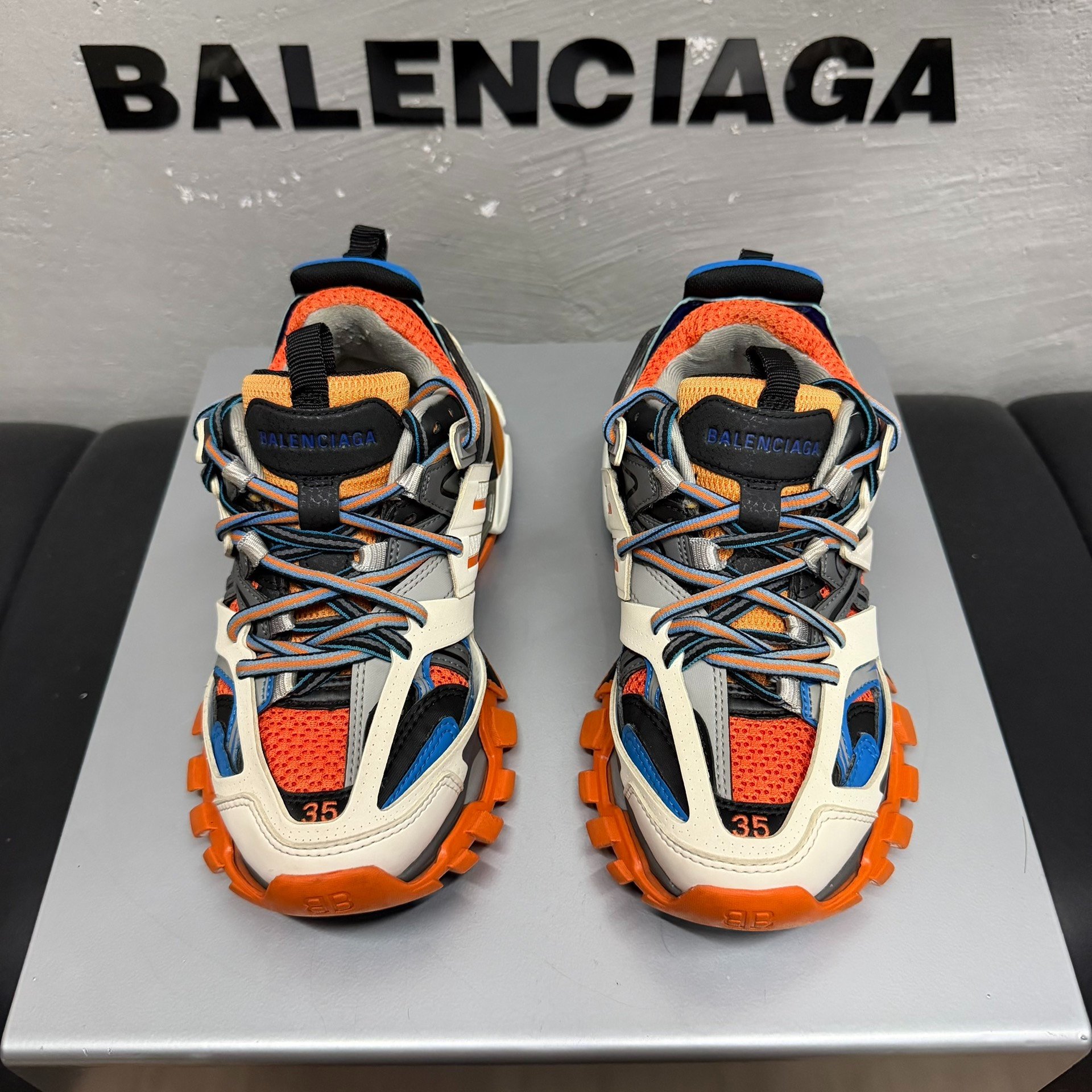 Balenciaga Track Dad Sneakers Multi — front