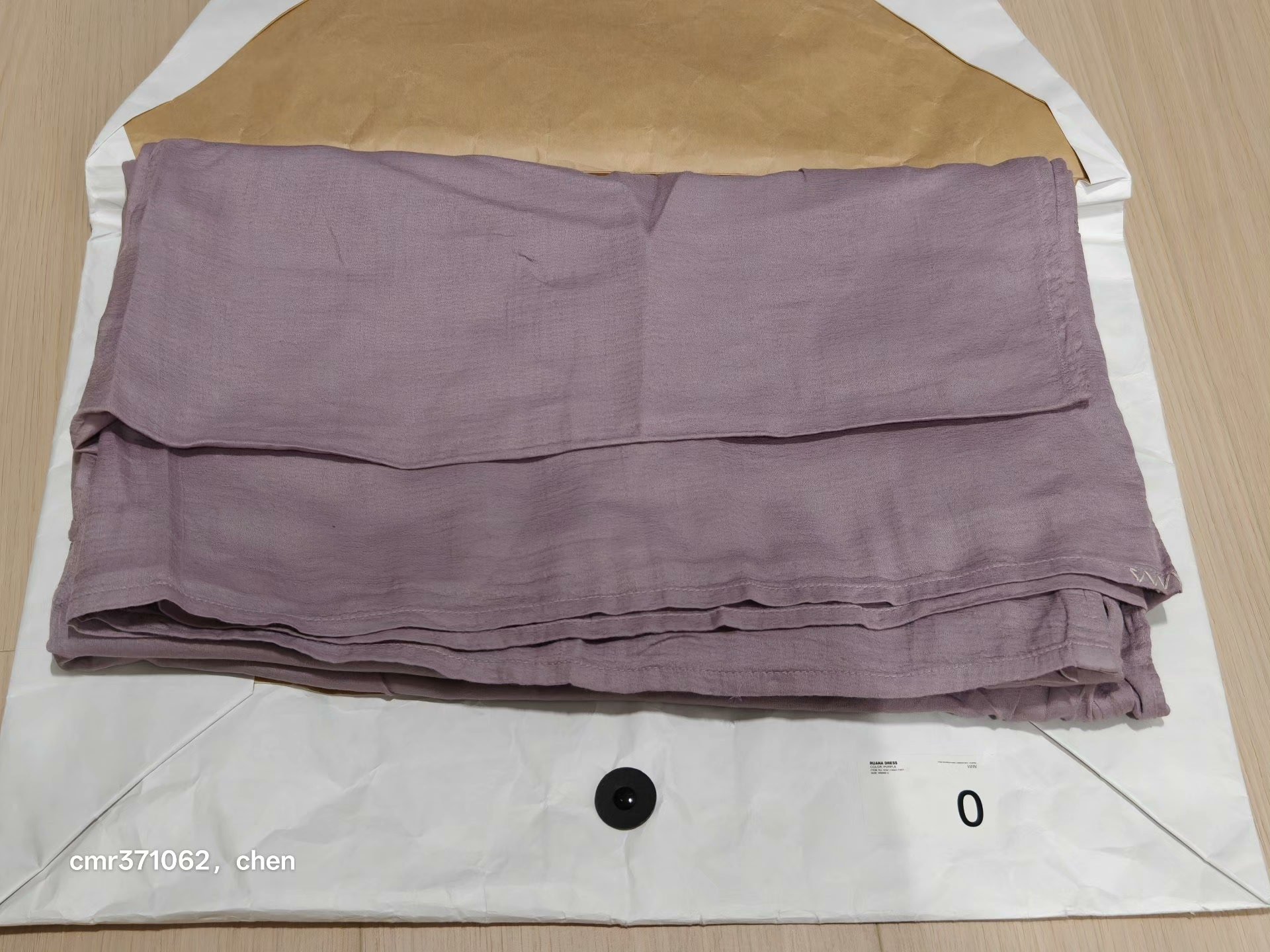 visvim 21ss Ruana Dress — front