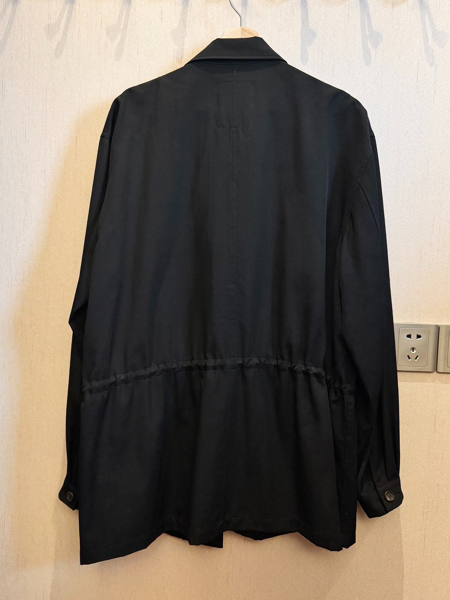 Yohji Yamamoto 89AW Drawstring Jacket — back