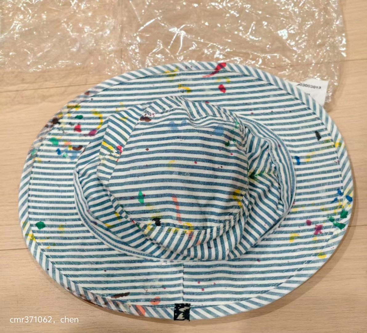 VISVIM 24 ICT BUCKLEY CAP DMGD — detail