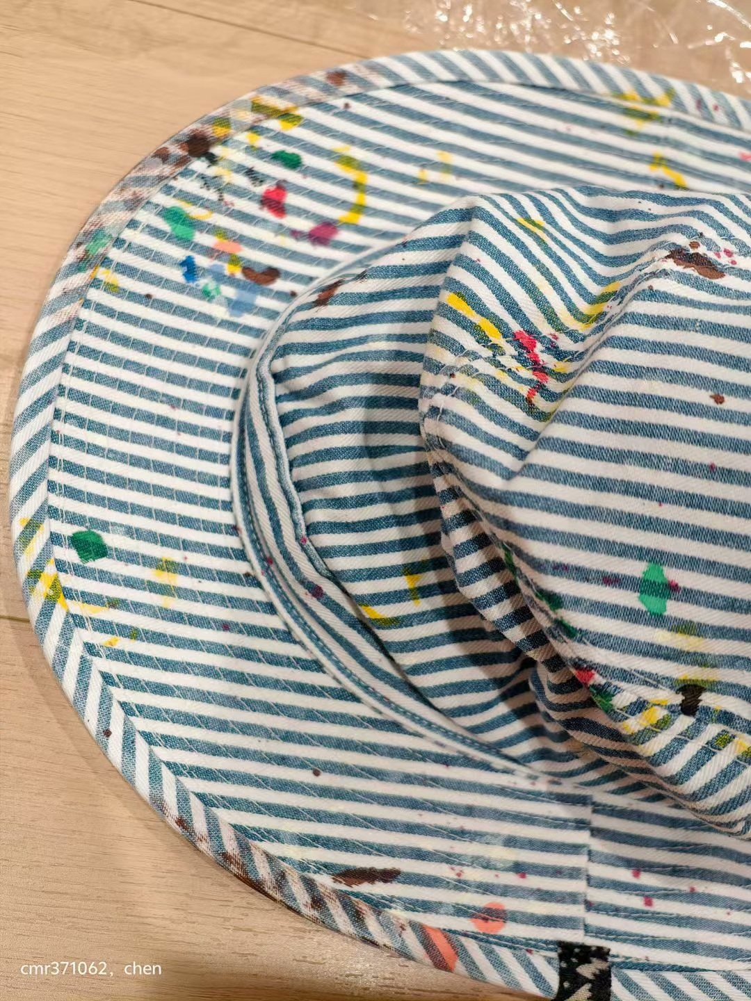 VISVIM 24 ICT BUCKLEY CAP DMGD — label