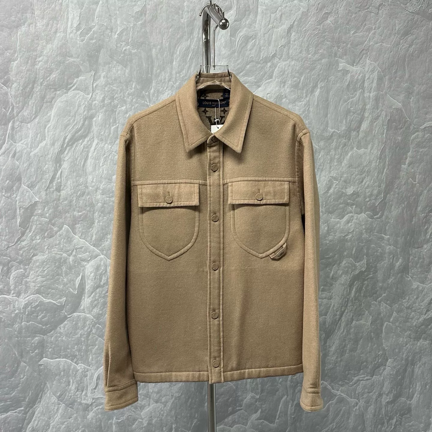 Louis Vuitton SS24 Logo Wool Jacket