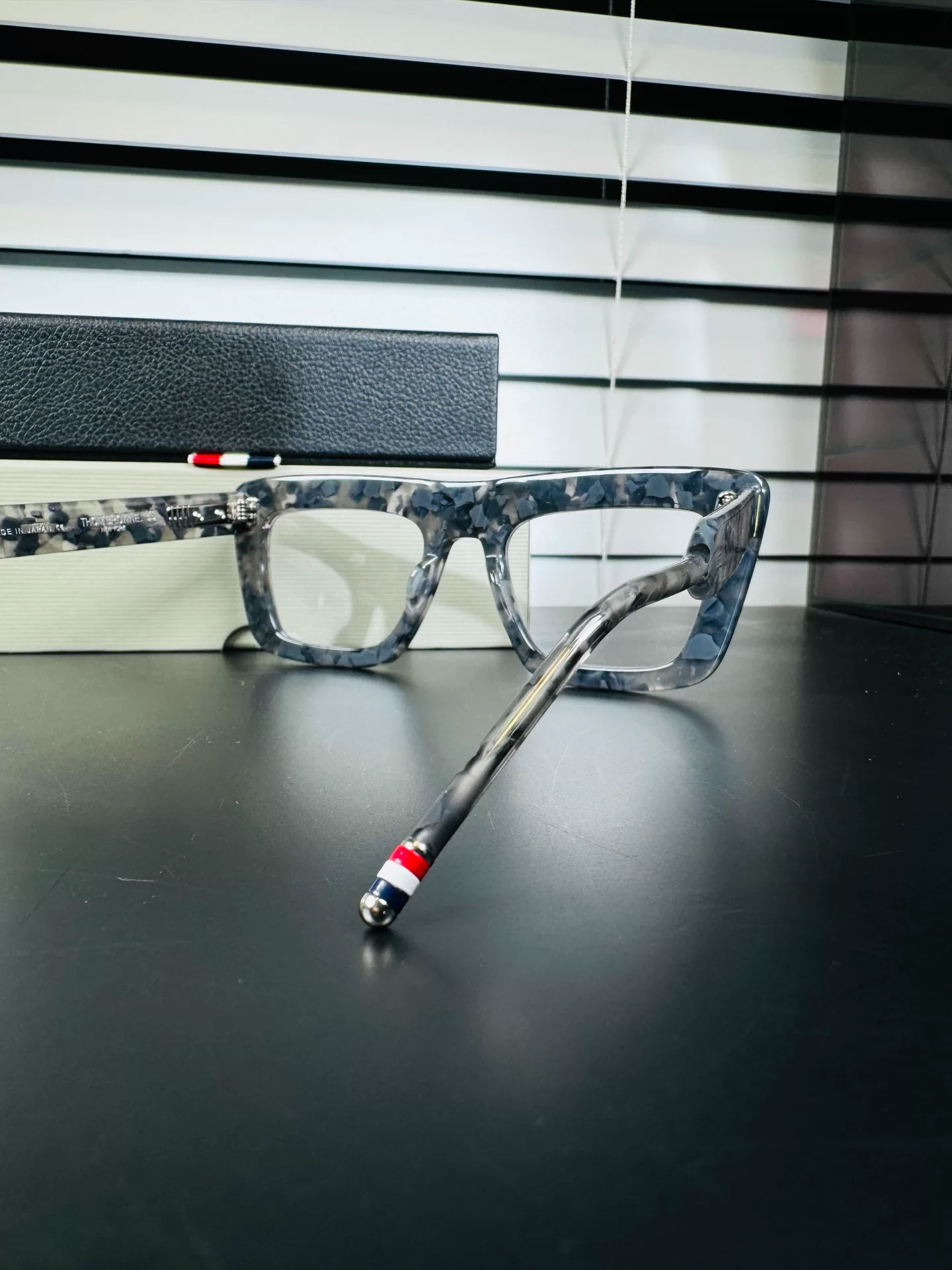 Thom Browne TBX-415 Sunglasses — label