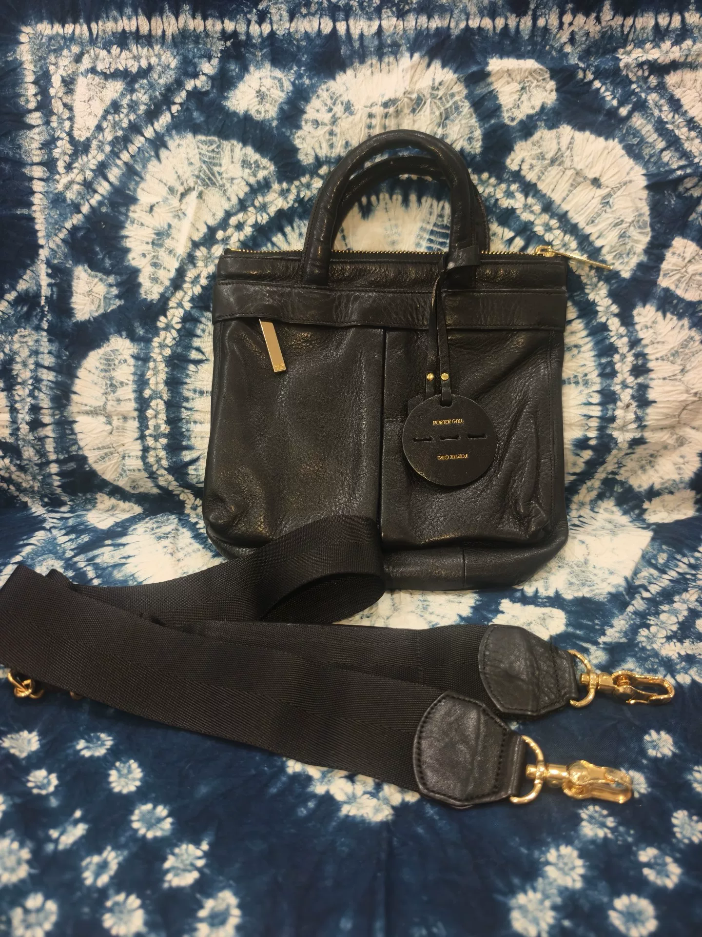 Porter Girl Leather Single-Shoulder Crossbody