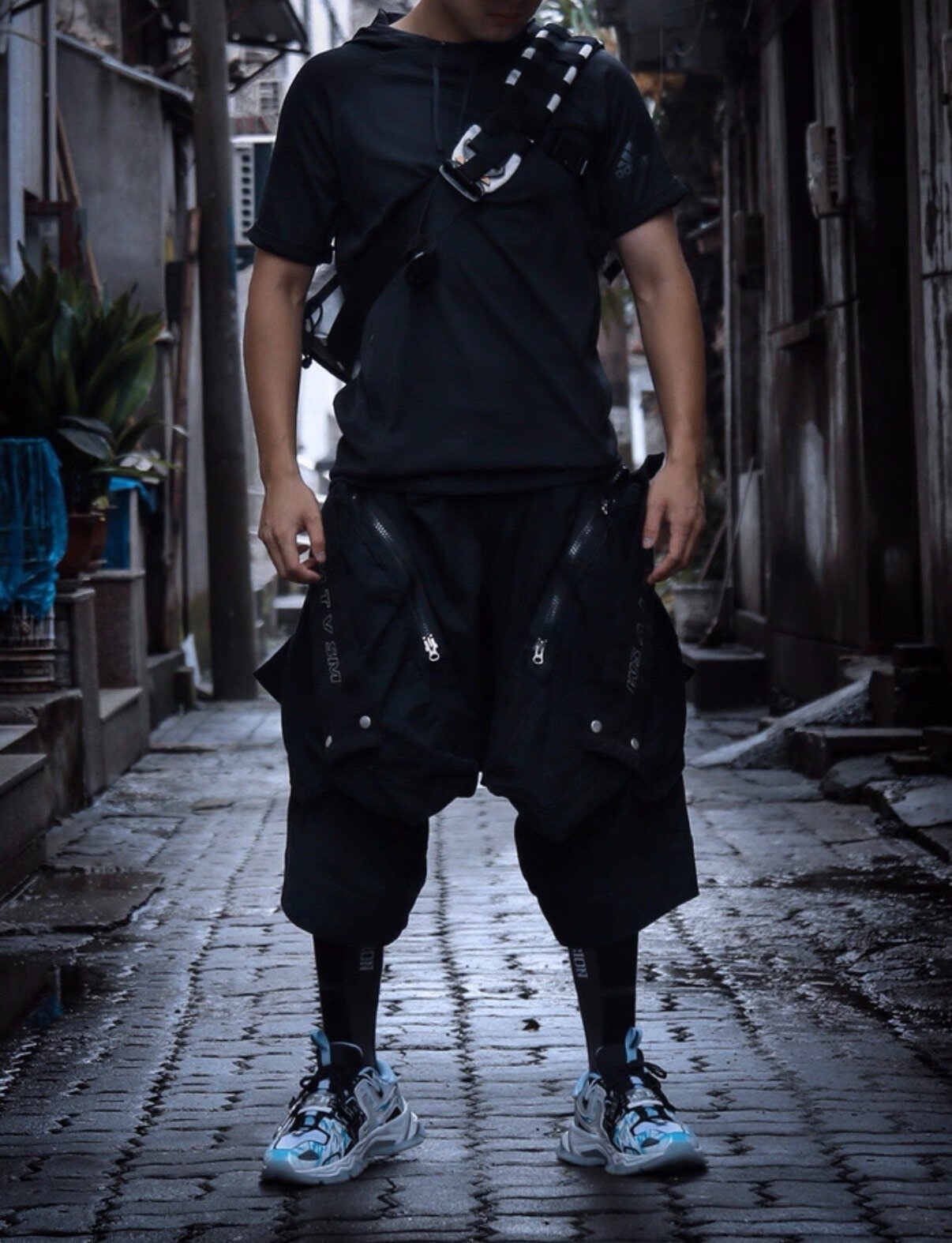HAMCUS PRMTVSM Rare Cargo Pants — back